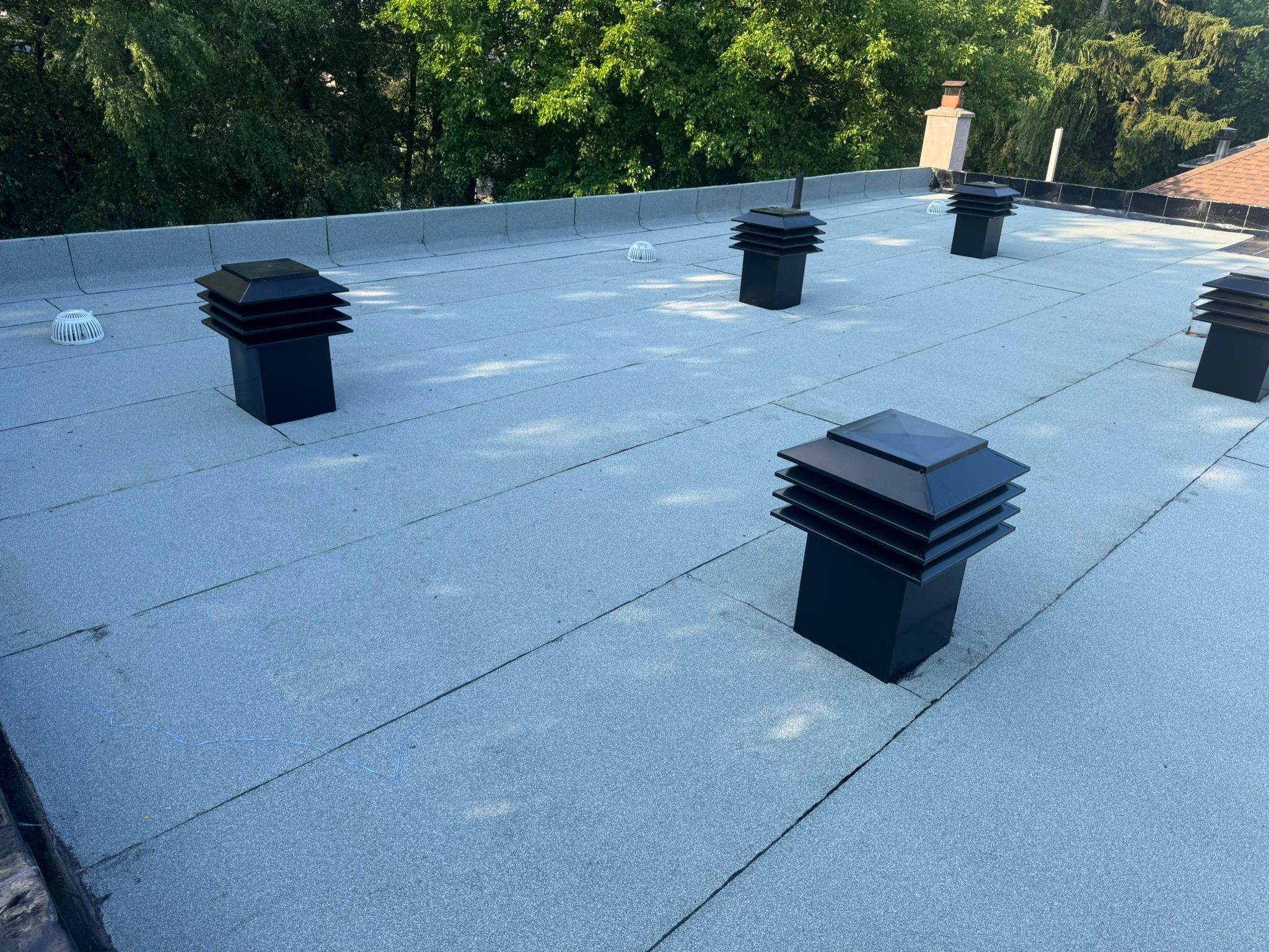 Residential Roofing Installation using Vicwest True Natuer. Metal Shingle by Jay Carter Roofing & Sheet Metal