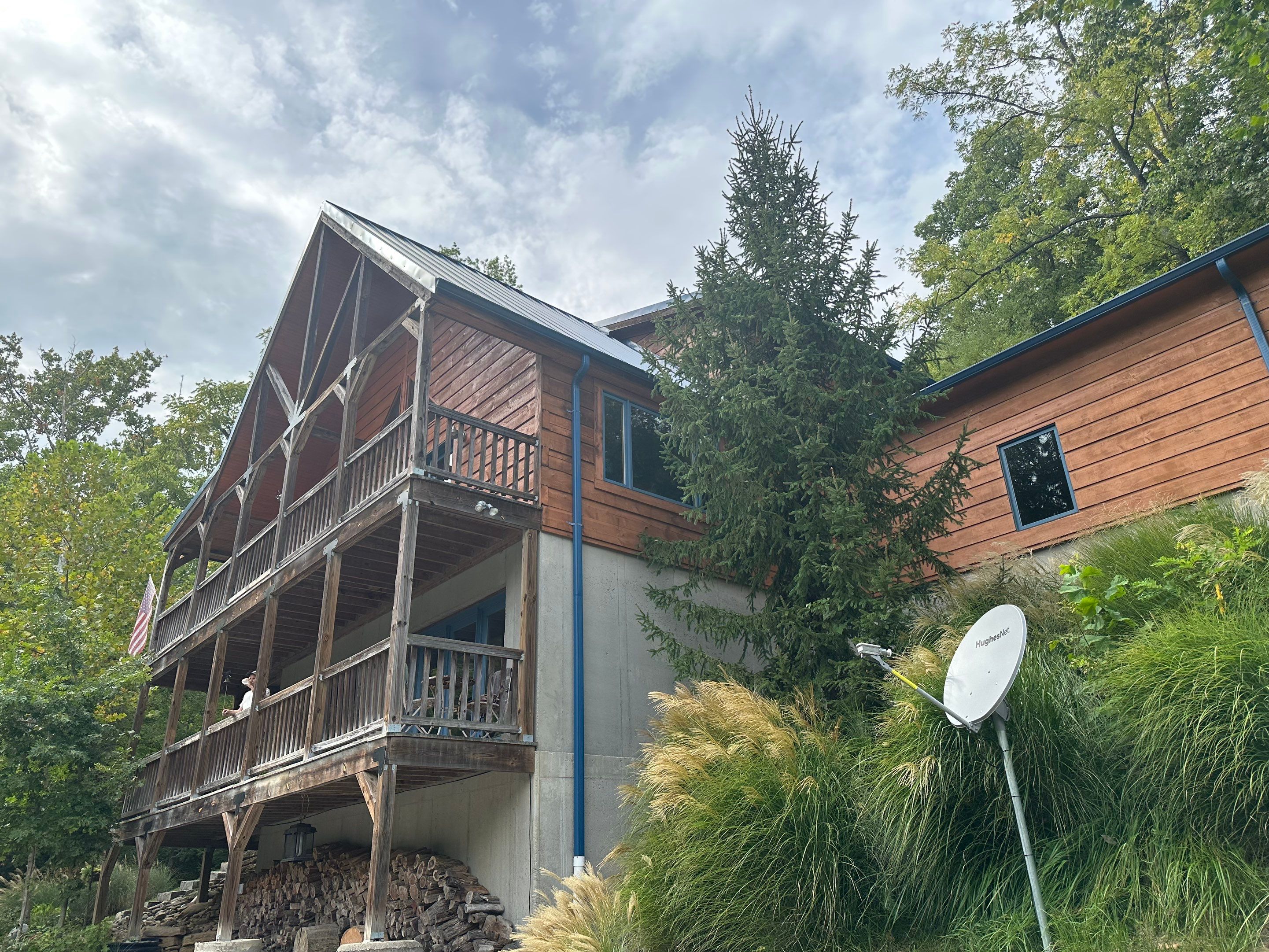 Residential Roofing Installation using Standing Seam Metal - Gallery Blue by RoofX 