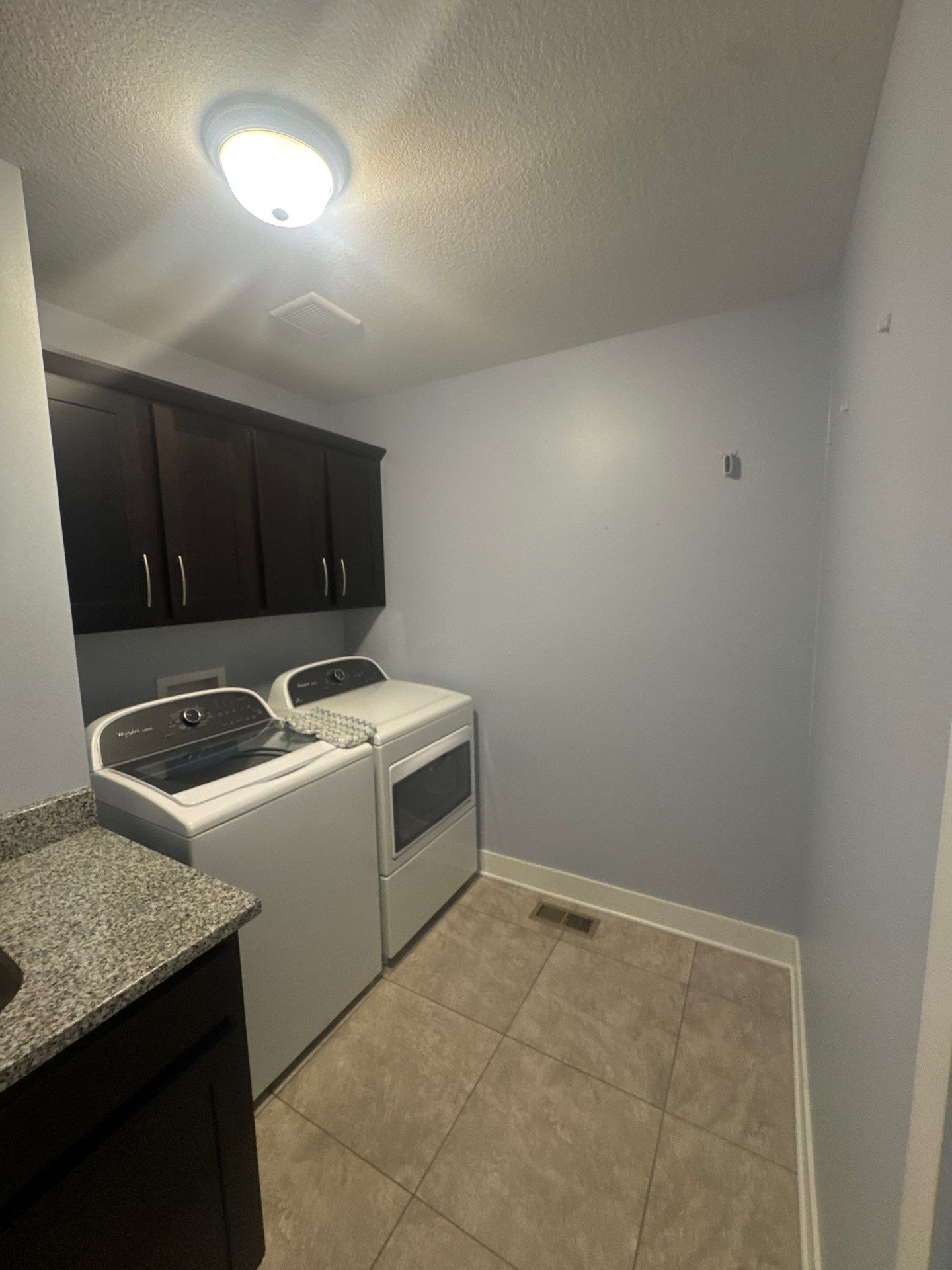 Residential Interior Repaint Color Change on Walls and Cabinets by Midwest Paint LLC