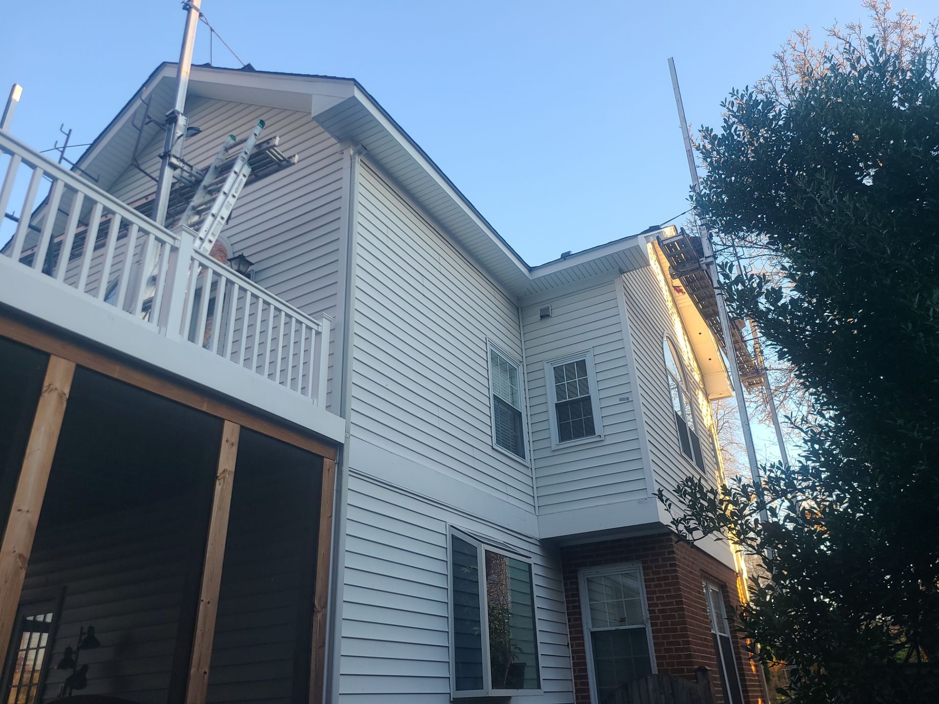 Falls Church: Residential Roof Replacement with CertainTeed Landmark Pro in Max Def Charcoal Black by RM Banning, Inc.