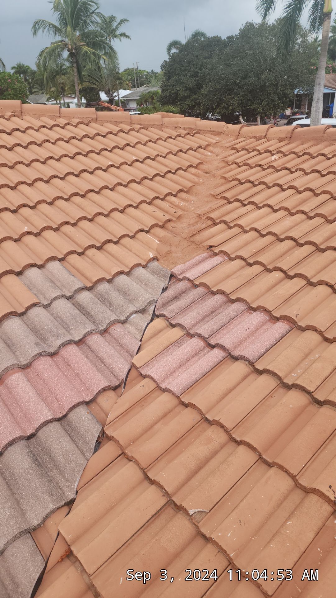 Concrete Tile Roof Replacement using Westlake Villa 900 Espresso Blend by Aastro Roofing