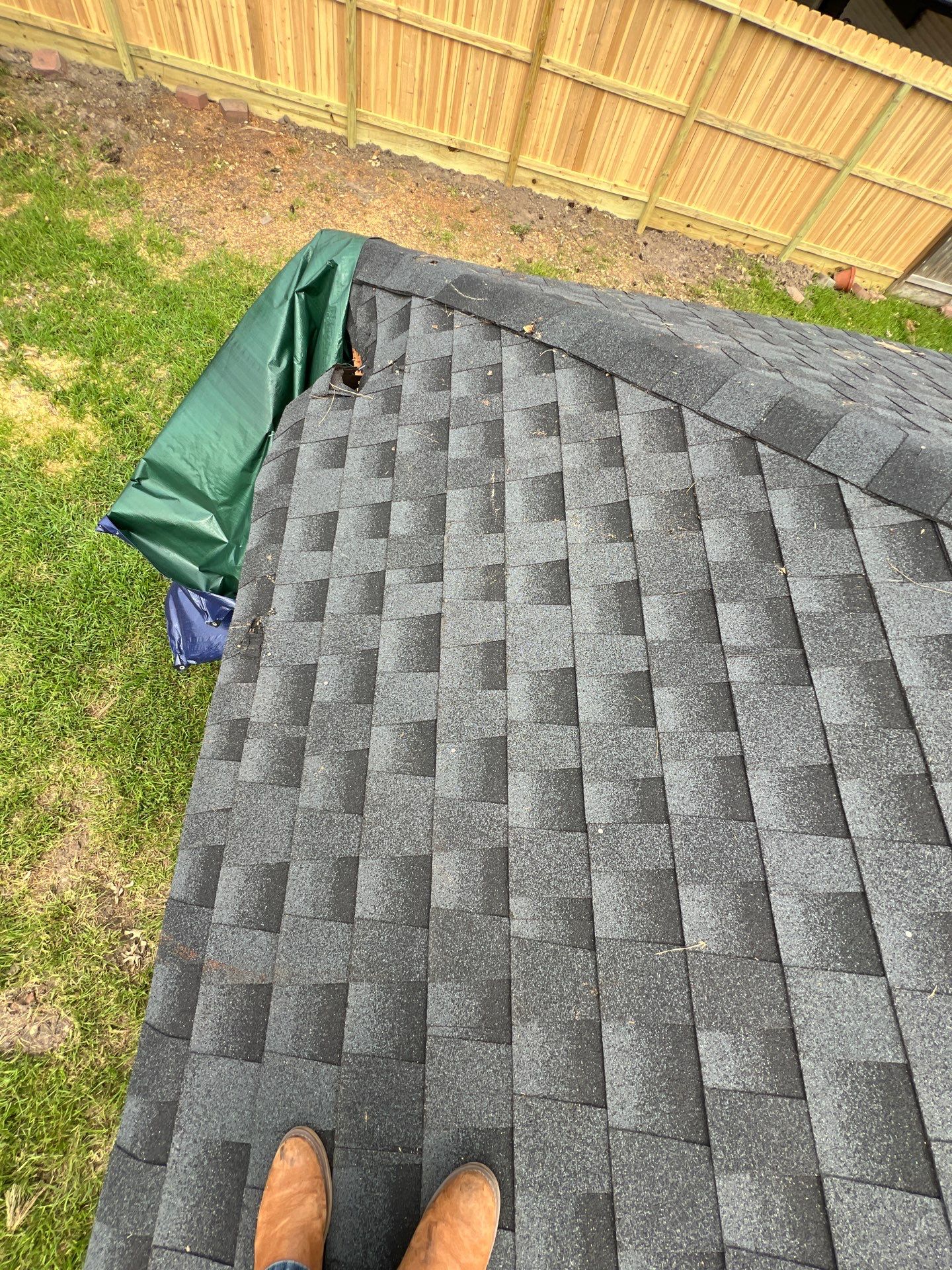 Residential Roofing Repair using Owen's Corning Duration (Lifetime) Shingles by Roof Repair Company