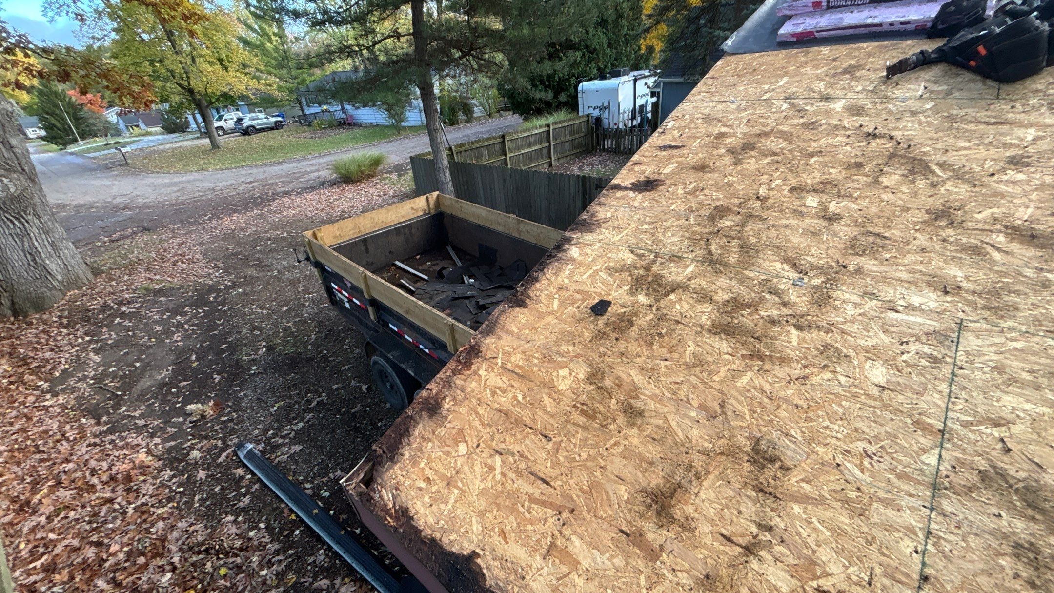 Roof Replacement using Owens Corning Teak by 180 Contractors