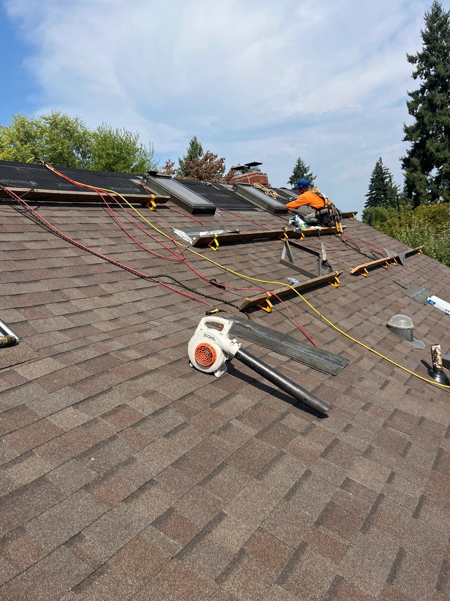 Project in Portland by Tom Leach Roofing