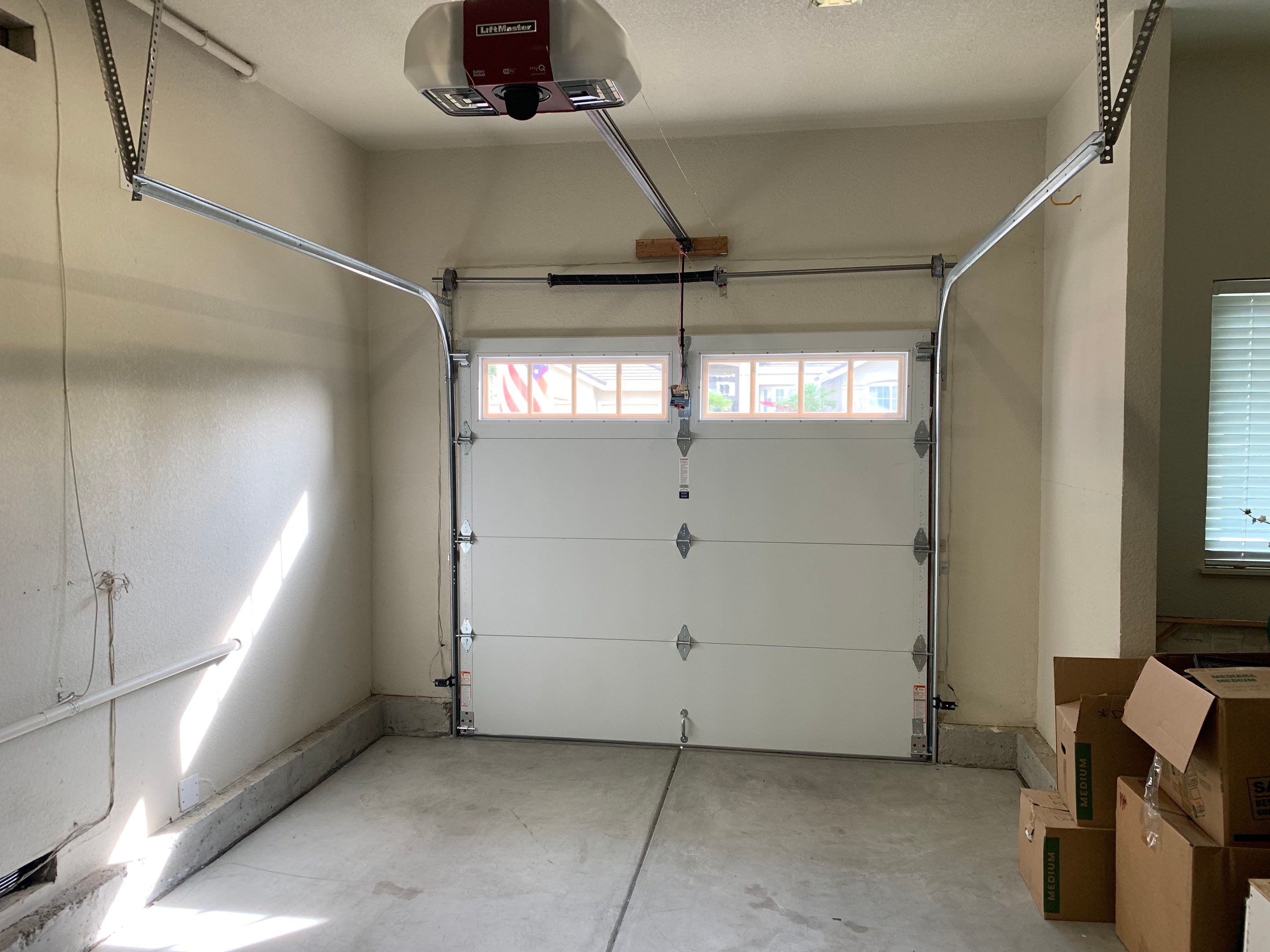 Garage Door Install using CHI Shaker Panel