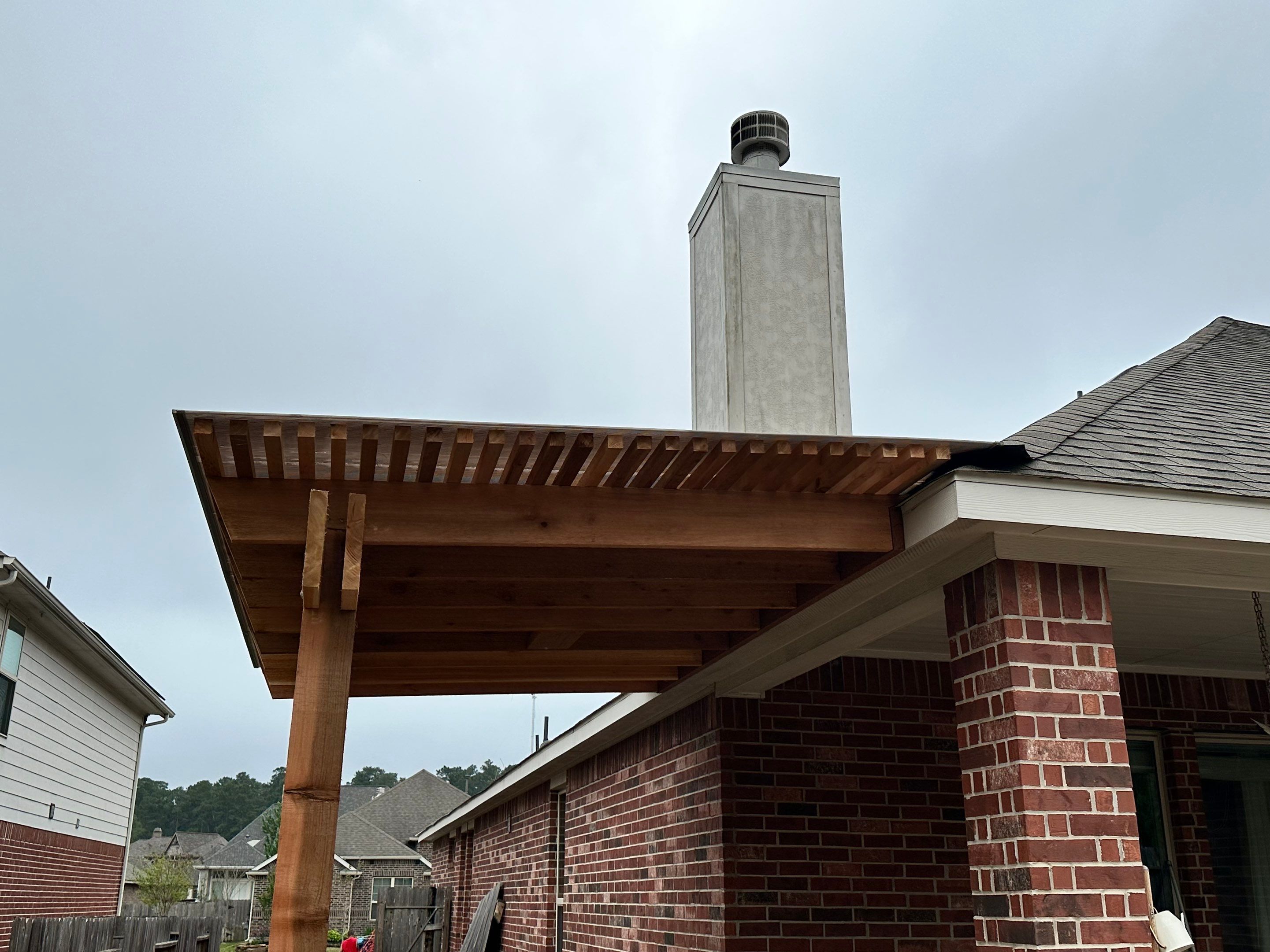 Pergola and Summer Kitchen in Conroe, TX by SophAlx LLC