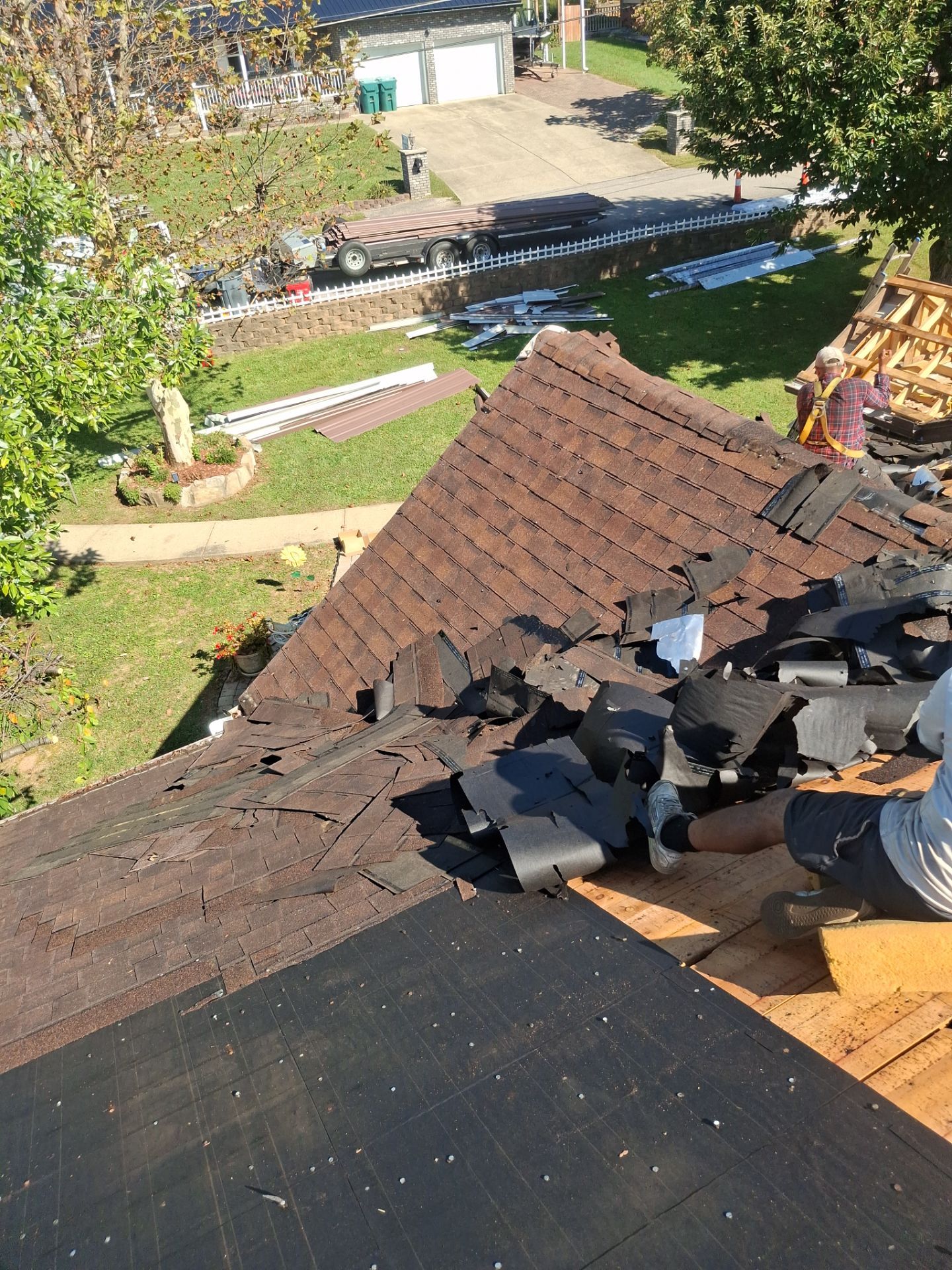 Residential Roofing Installation using Metal by Rainstoppers Roofing