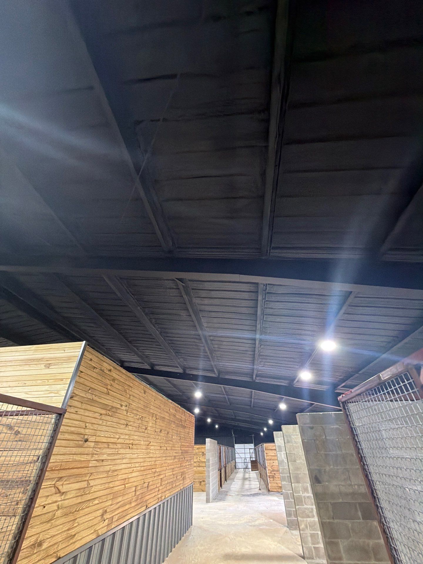 36-stall horse barn complete 🐎 by Apex Insulation Solutions