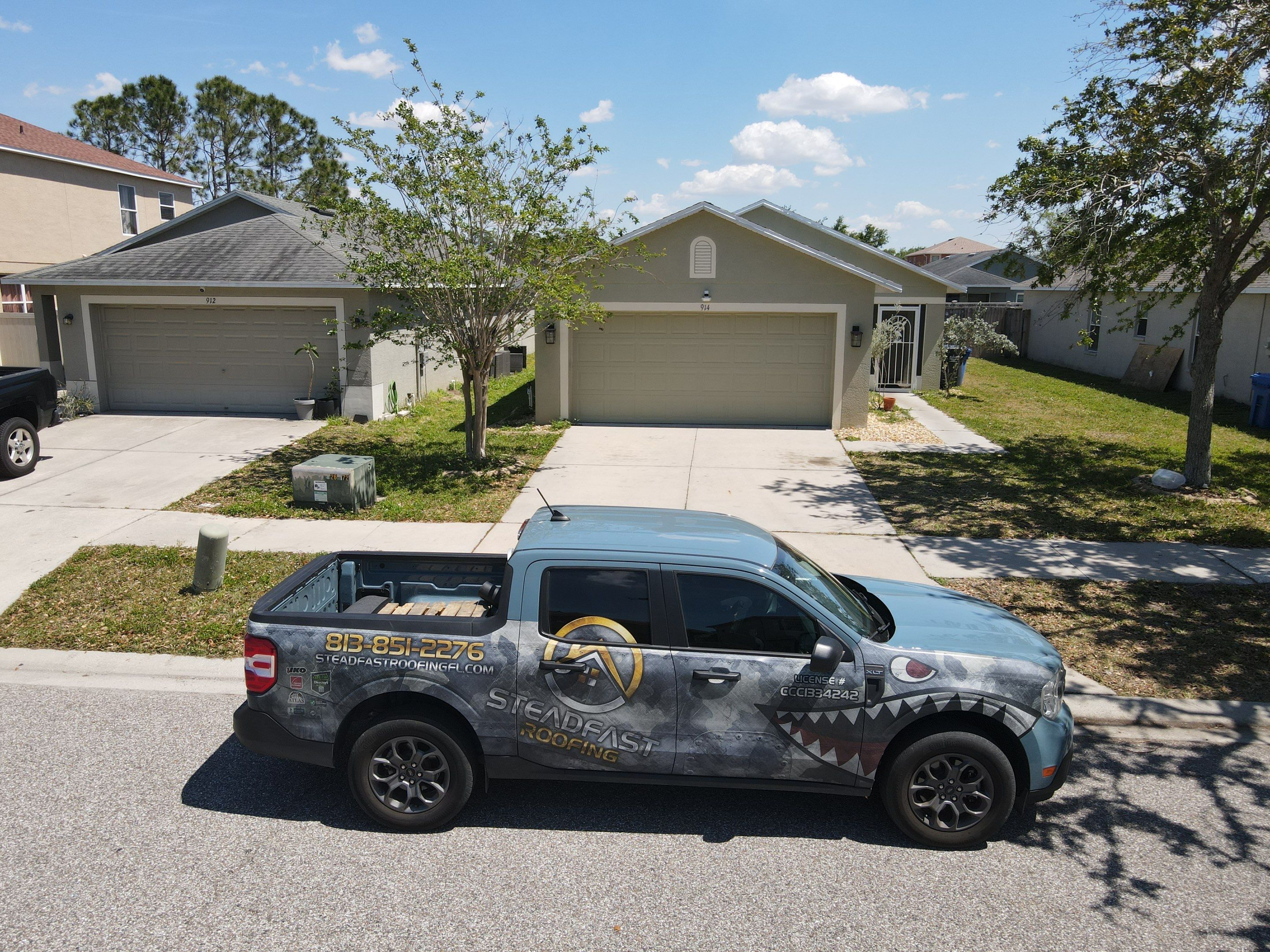 Roof Replacement in Ruskin FL, by Steadfast Roofing