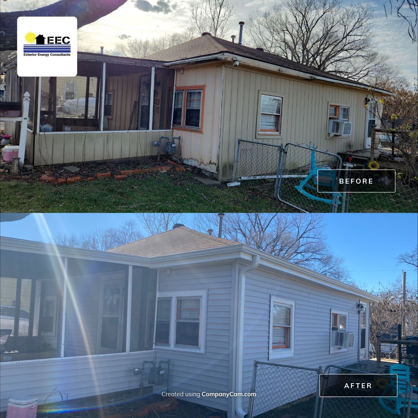 Siding Installation using Exterior Portfolio Vinyl Siding by EEC Windows, Siding & Roofing