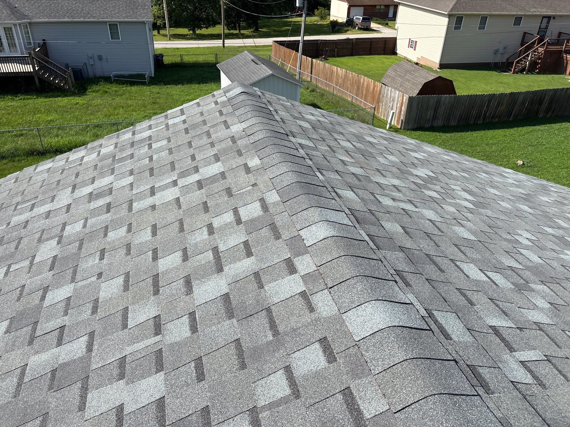 Residential Roof + Gutters & Downspouts Install  by Titan Commercial & Residential Roofing 