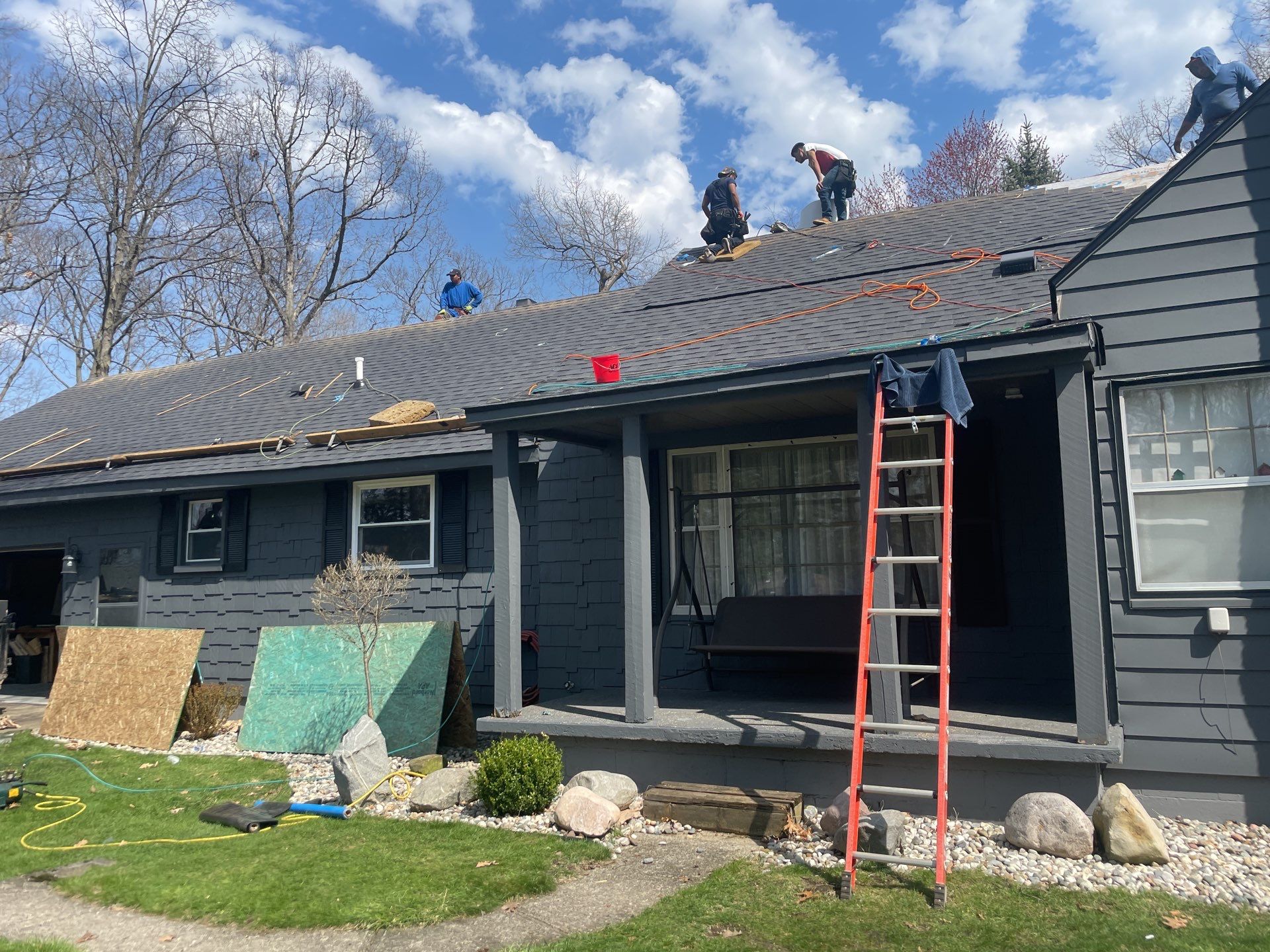 Roof Replacement using CertainTeed Landmark by 180 Contractors