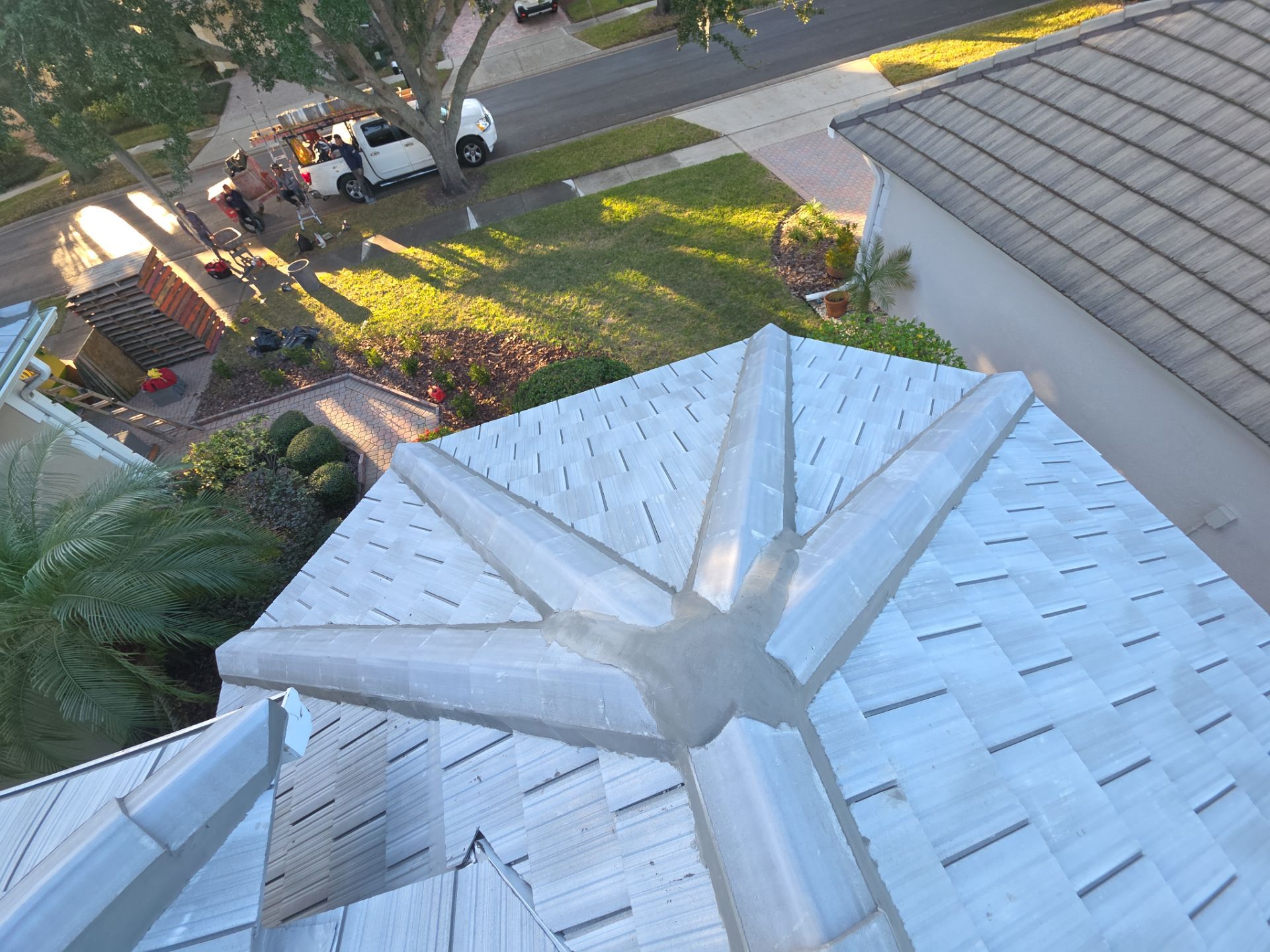 Full Concrete Tile Roof Replacement with Polyglass Underlayment in Orlando by Fortified Roofing Solutions Corp.