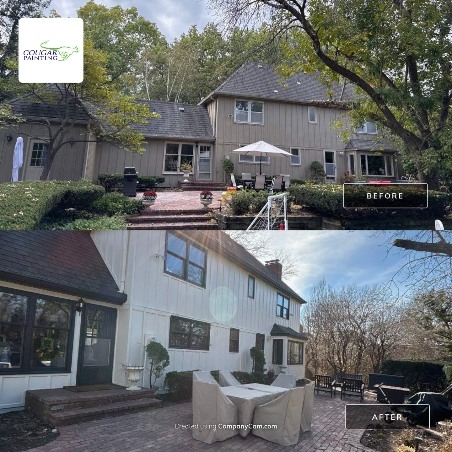 Timeless Elegance: Exterior Refresh for a Classic Mission Hills Home by Cougar Painting