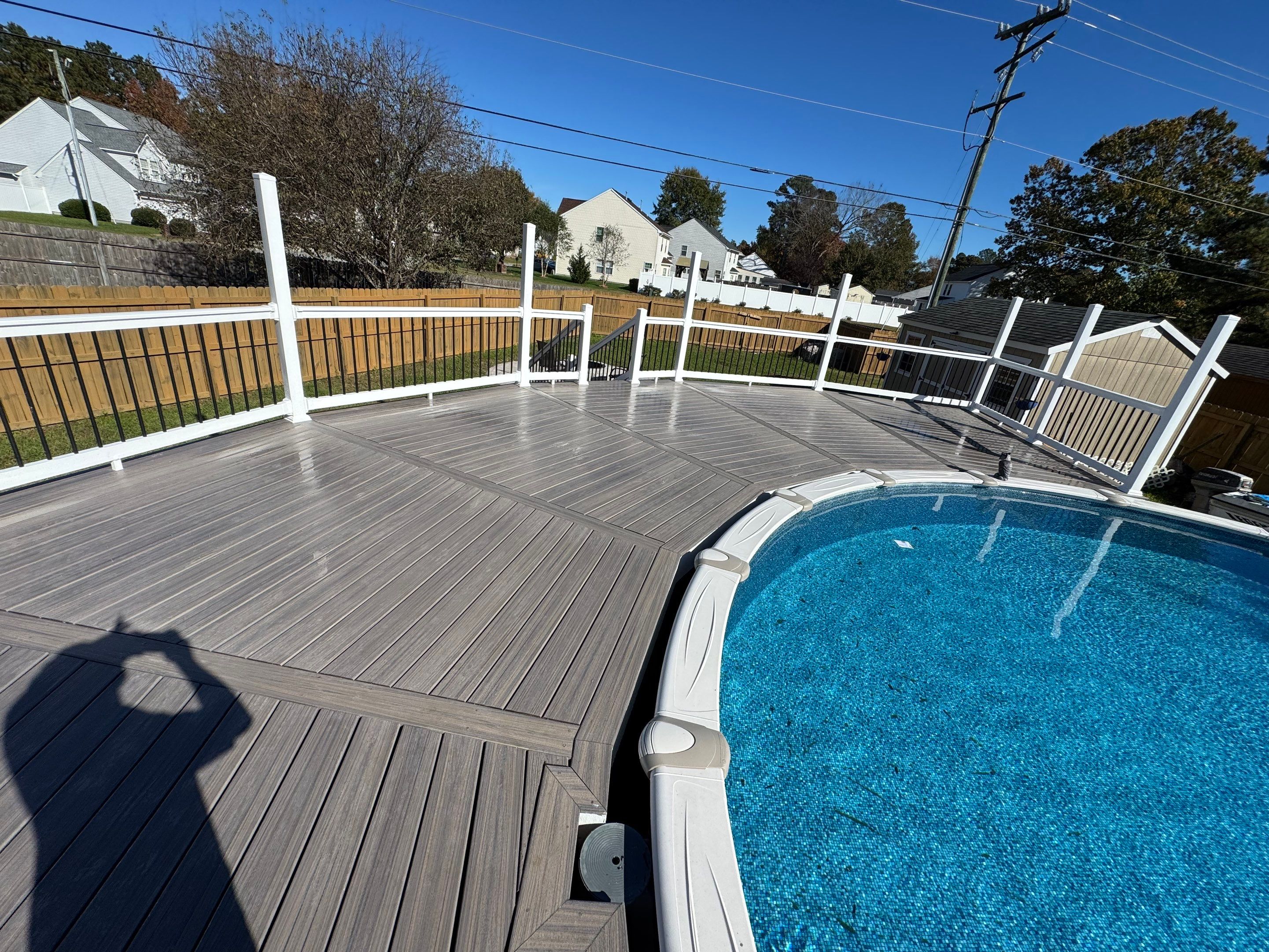 Stunning New Deck! by Tidewater Fence