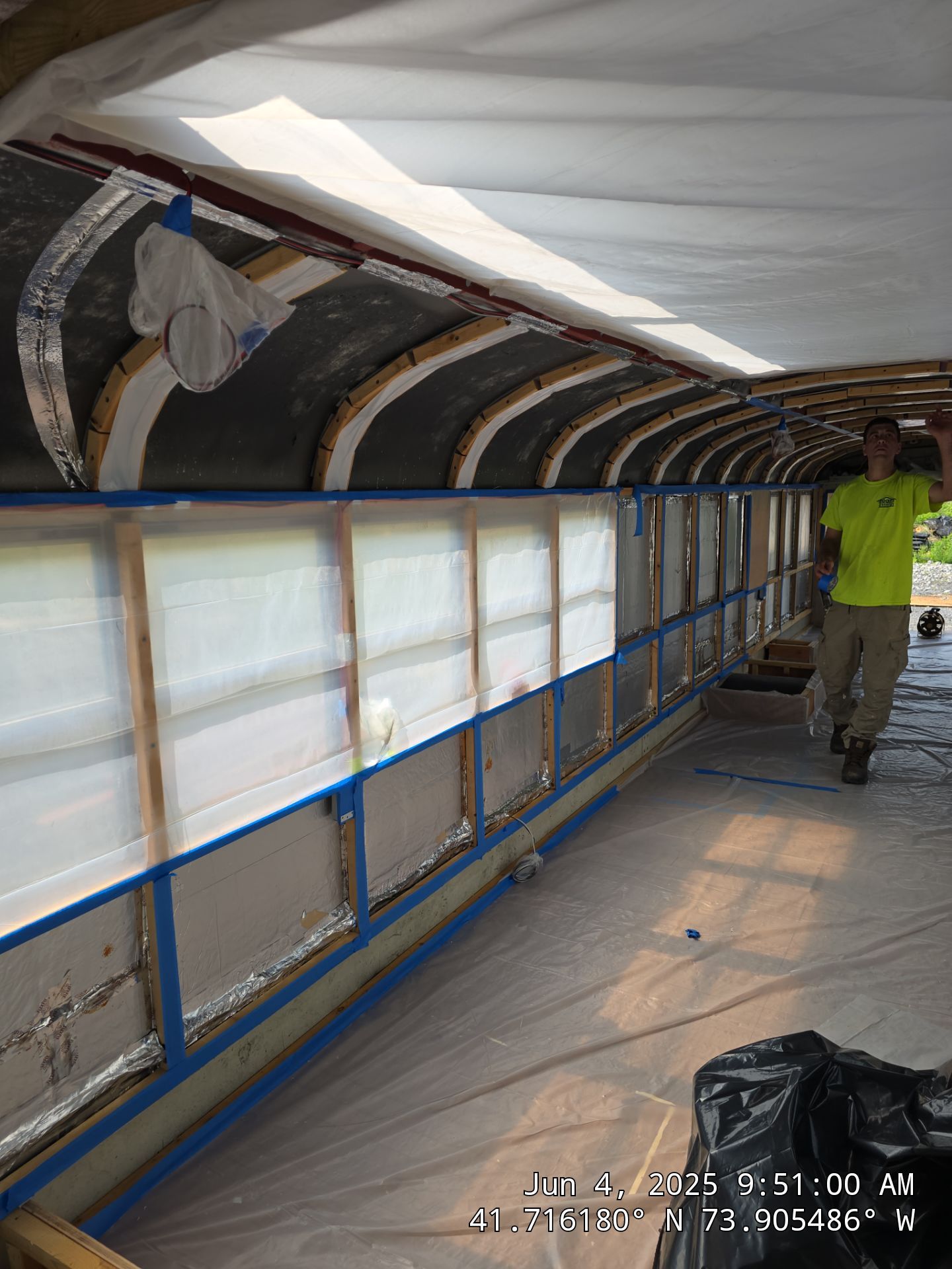 Spray Foam Insulation using Closed Cell Spray Foam by NYS Foam & Energy
