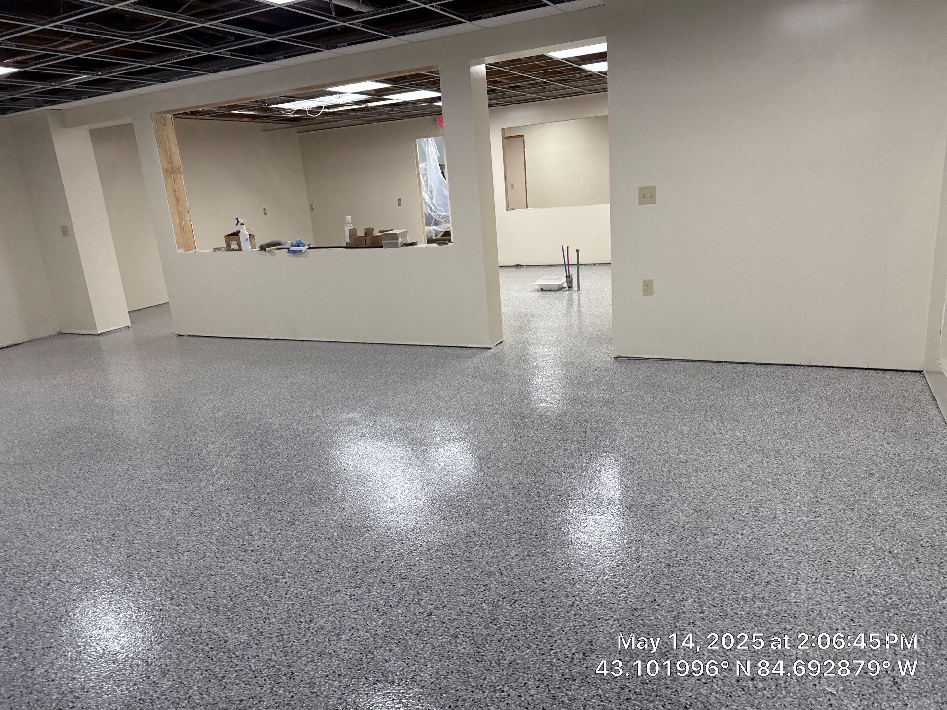 Project in Maple Rapids by Wise Coatings of Central Michigan