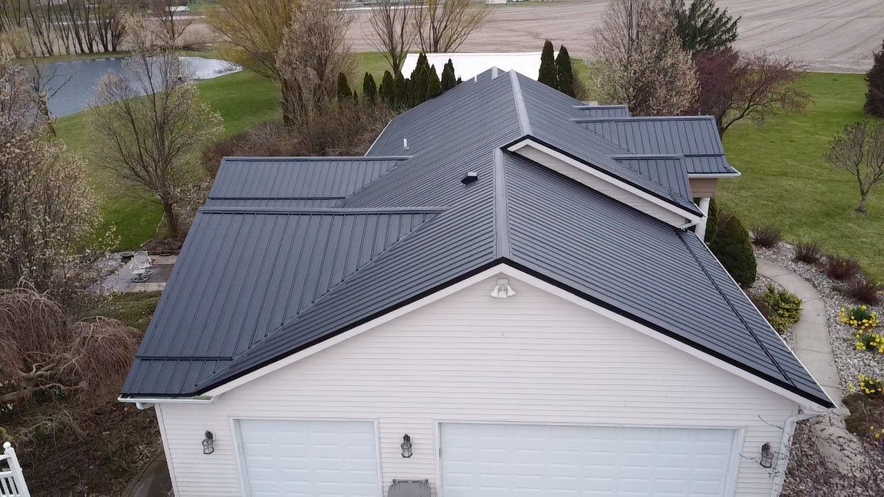 Wind-Resistant Metal Roof Installation in Rural Columbia City, Indiana by 4Ever Metal Roofing
