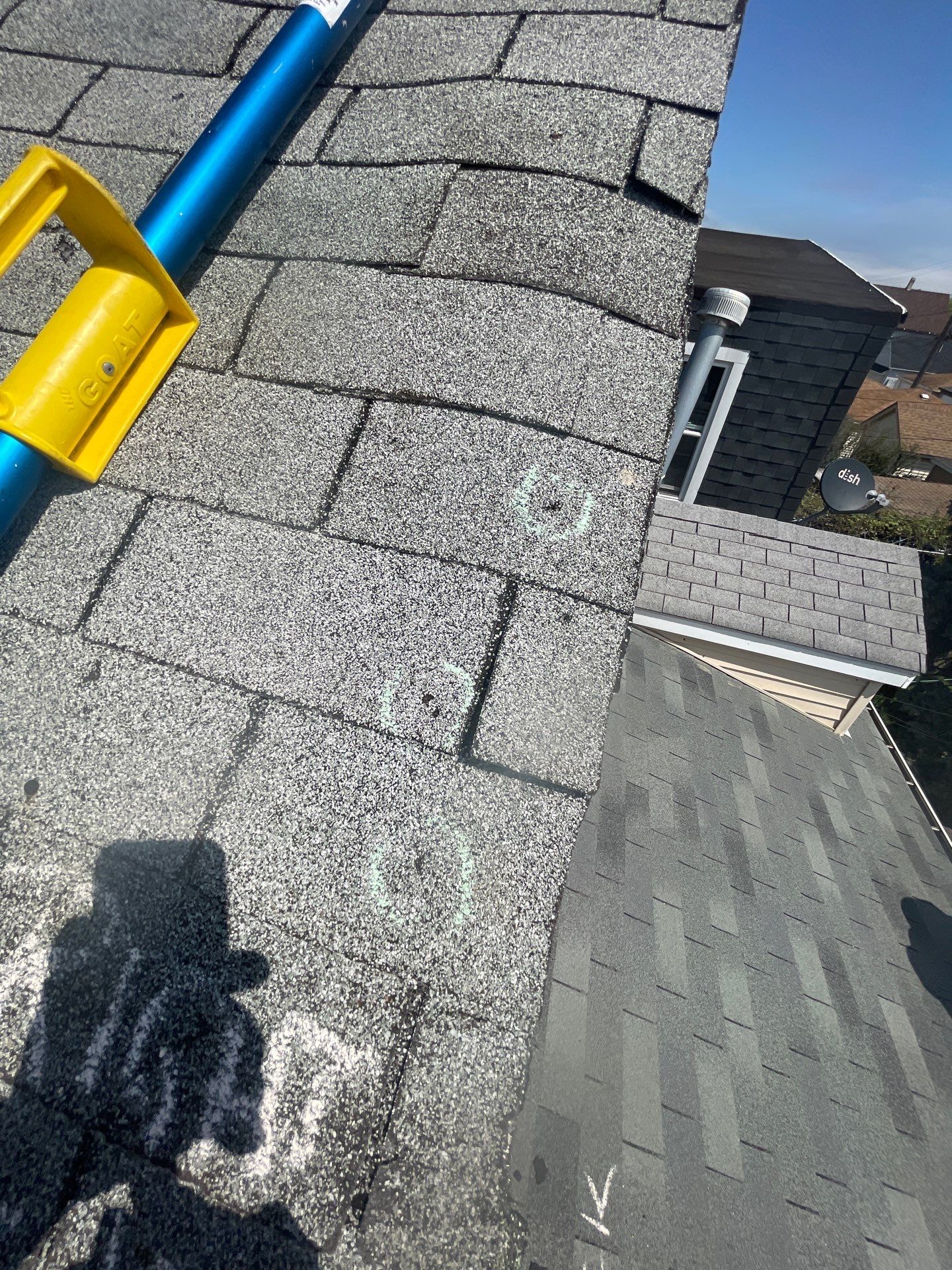 Roof replacement by hail and wind damage by Just Brilliant Restoration JBR