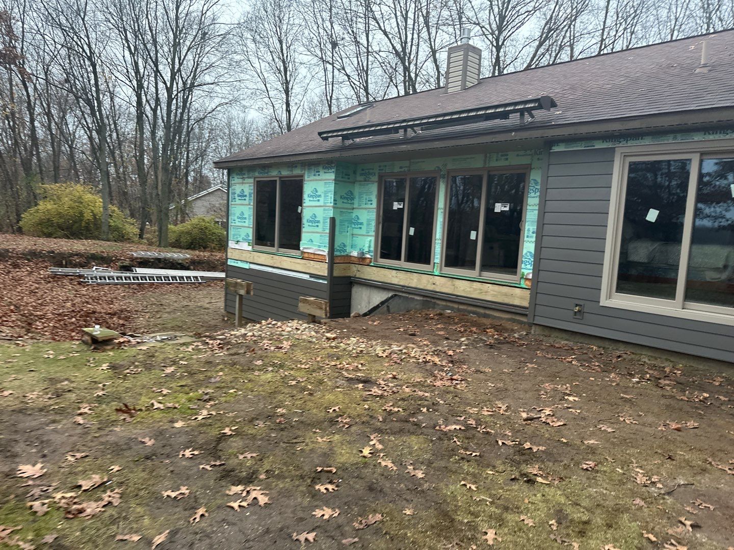 Siding Replacement using Alside S7 Cedar Mill Grain Composite by 180 Contractors