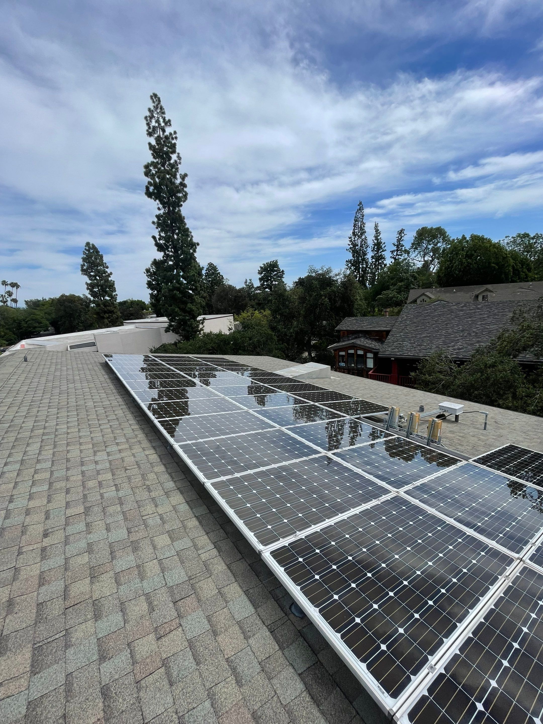 Commercial Solar Panel Cleaning by Palm Coast Solar Cleaning