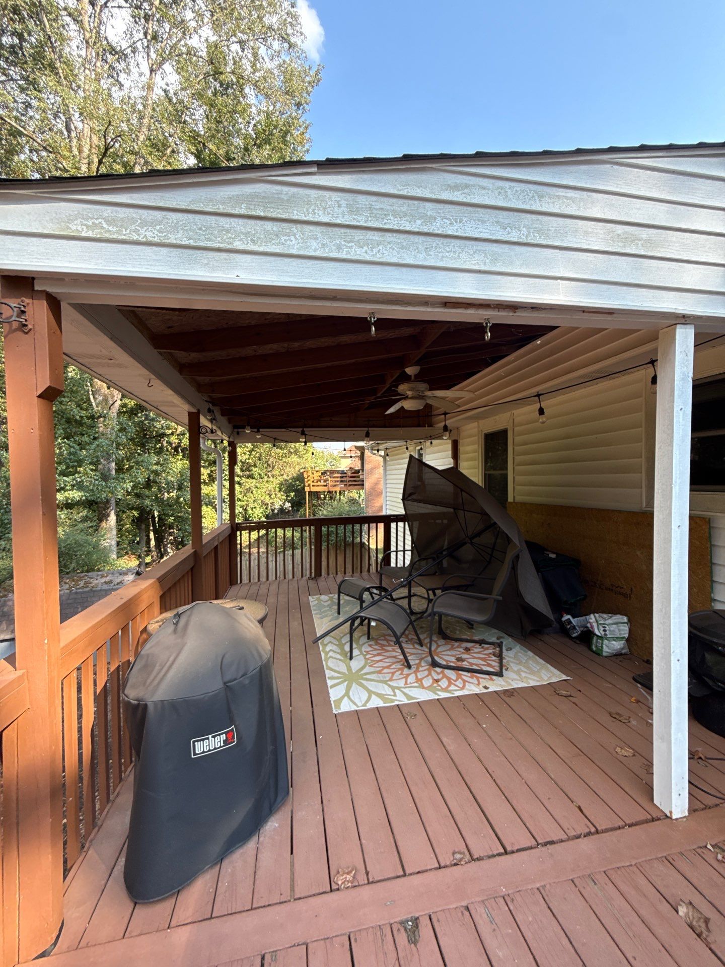 Deck Resurface using Pressure Treated Pine in Lilburn, GA by Nelson Exteriors
