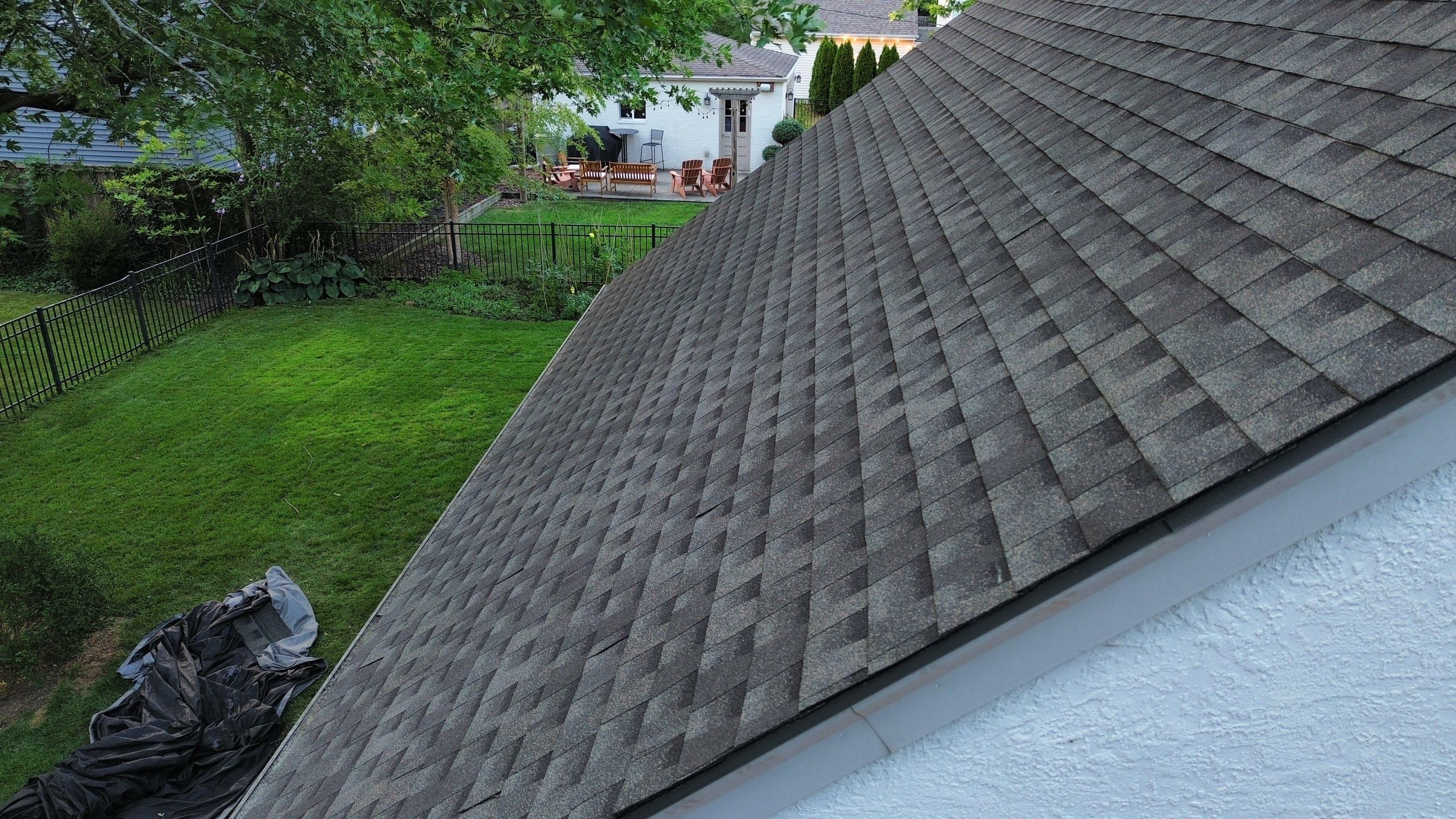 Residential Roofing Installation using Timberline HDZ Shingles - Weathered Wood by RoofX 