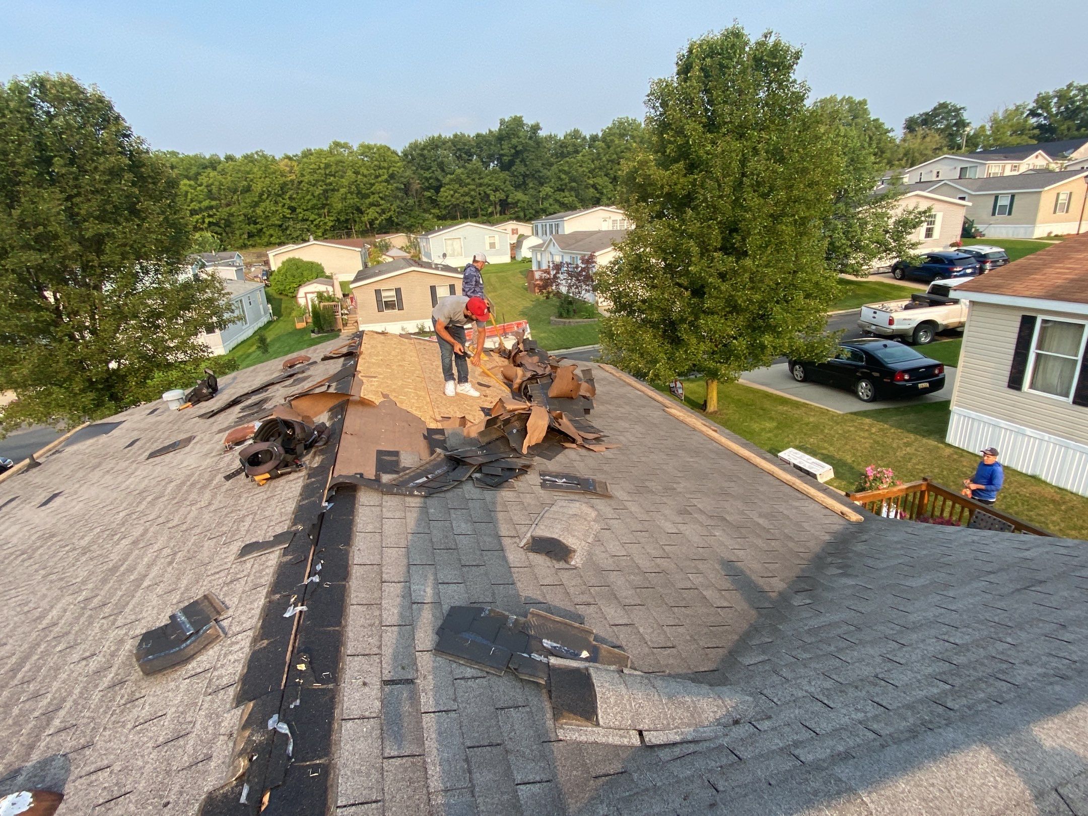 Roof Replacement using CertainTeed Landmark by 180 Contractors