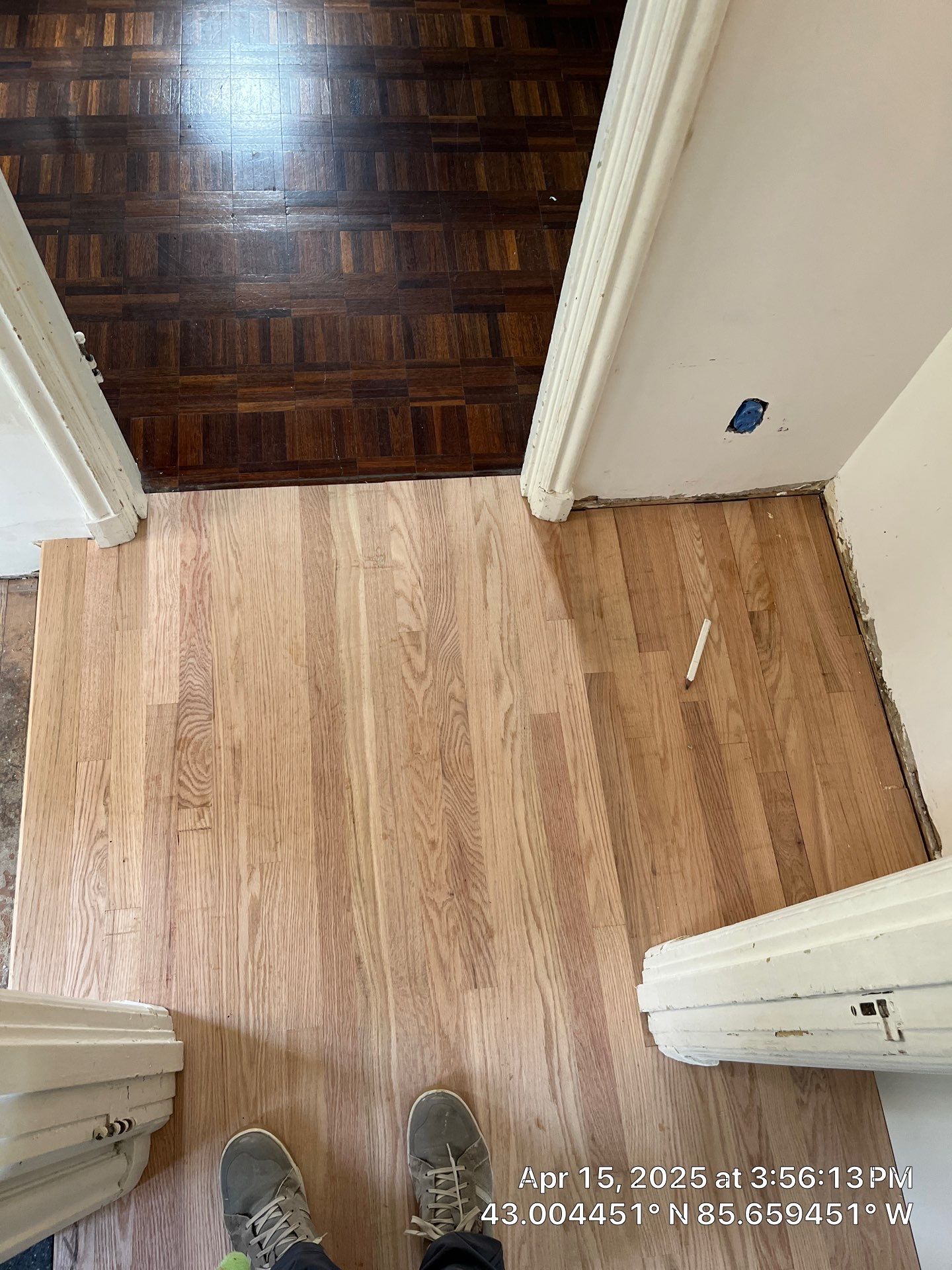 Custom Refinishing on Existing Hardwoods by RTBaldwin Hardwood Floors