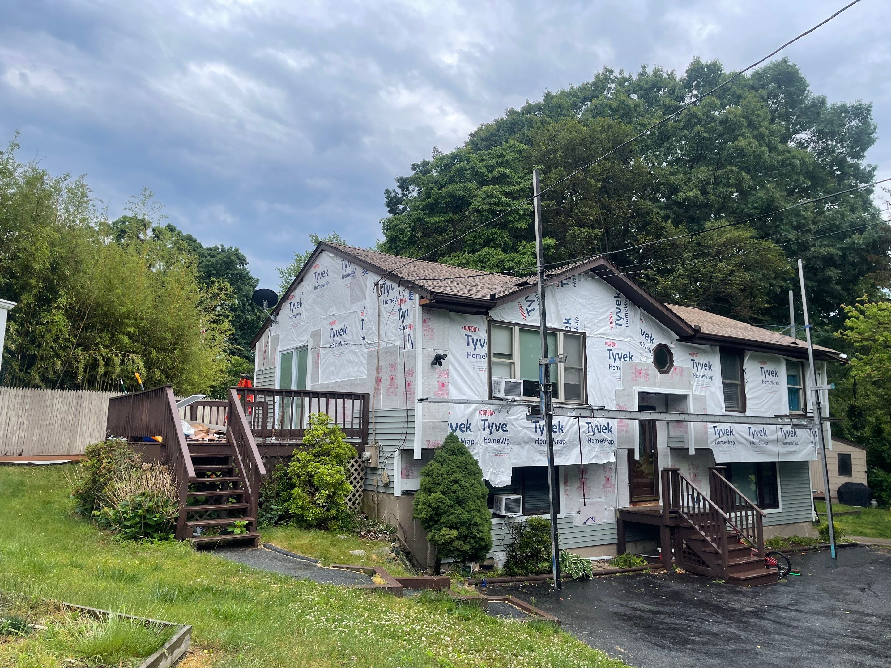 Siding Installation using Certainteed Monogram Seagrass by A Plus Exterior