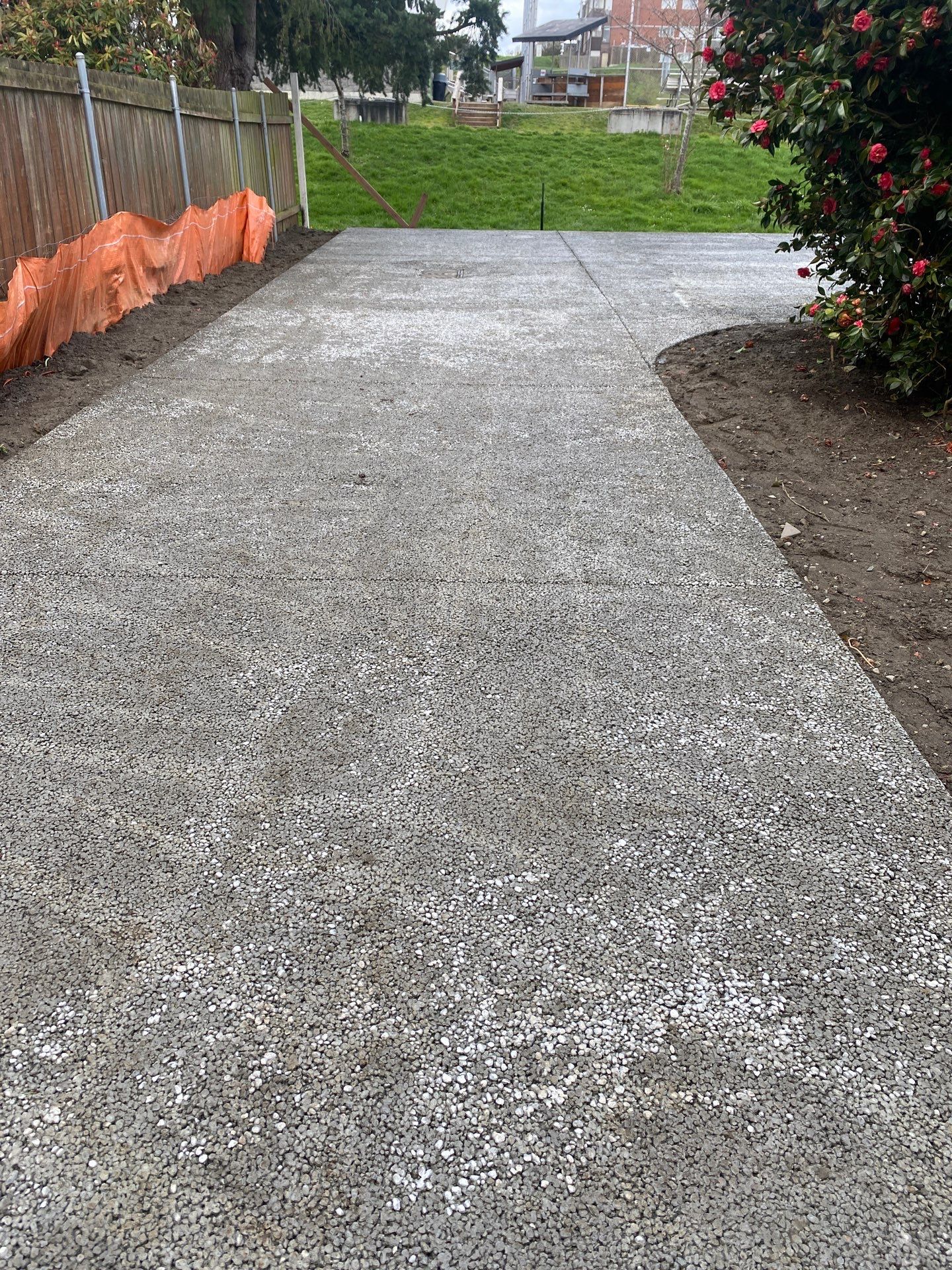 Ron | Pervious Concrete Driveway  by Jireh Asphalt & Concrete Inc 