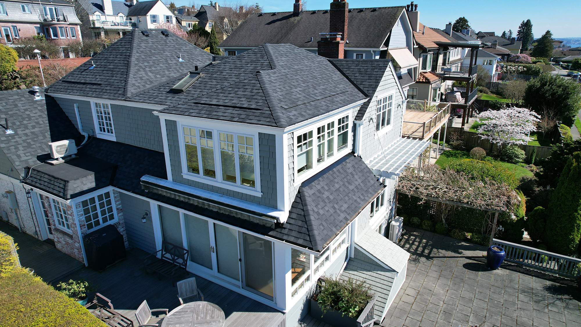 Residential Roofing Installation using GAF HDZ Shingles by Roofing Formula LLC