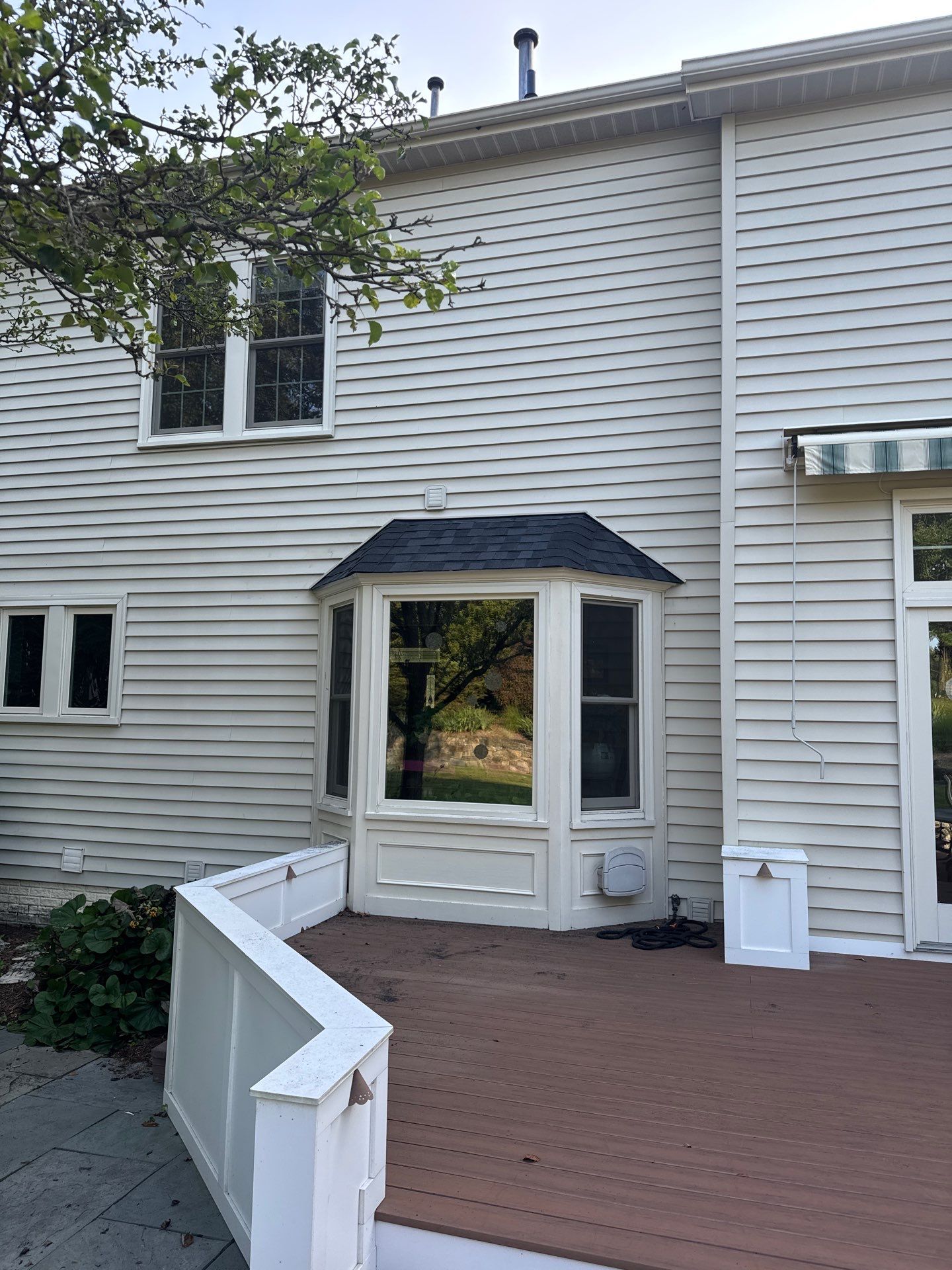New Shingle Roof & New Gutters and downspouts with covers by Alpha Design Services
