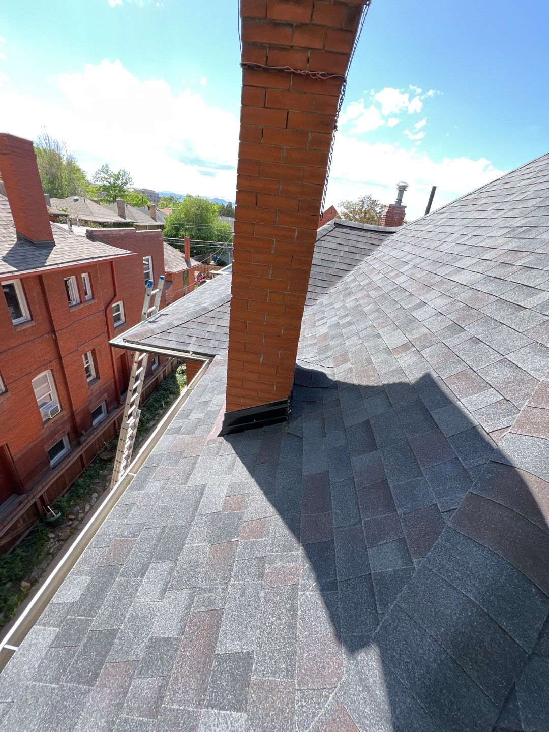 Residential Roofing Installation using Malarkey Legacy IR - Black Oak by A to Z Roofing
