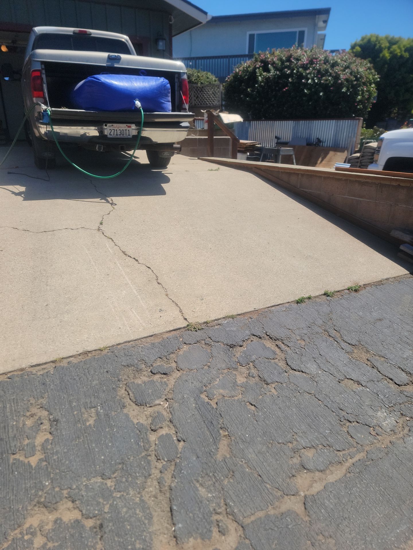 Haze Grey Driveway and Garage Floor Coating in Morro Bay by MGP Coatings