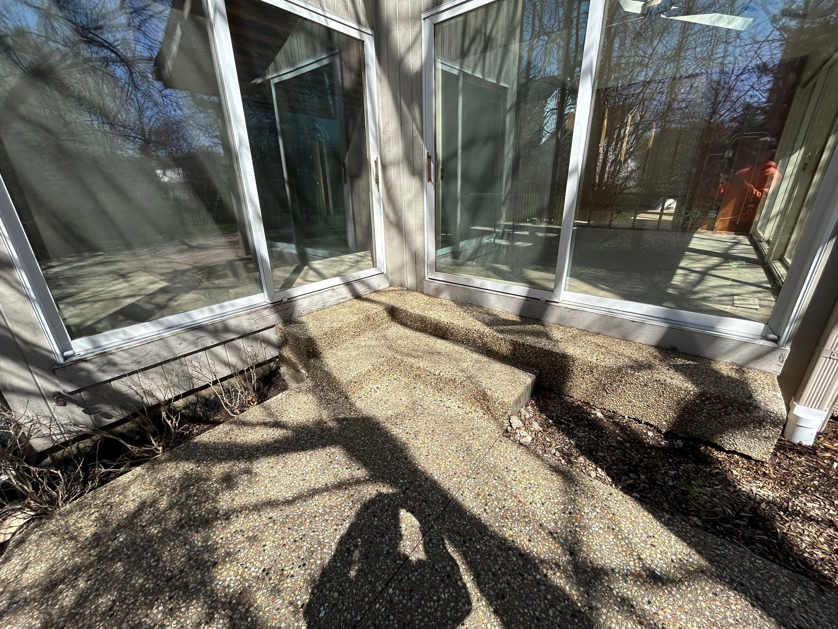 Aggregate Clean and seal using low gloss sealer by Northern Power Washing LLC.