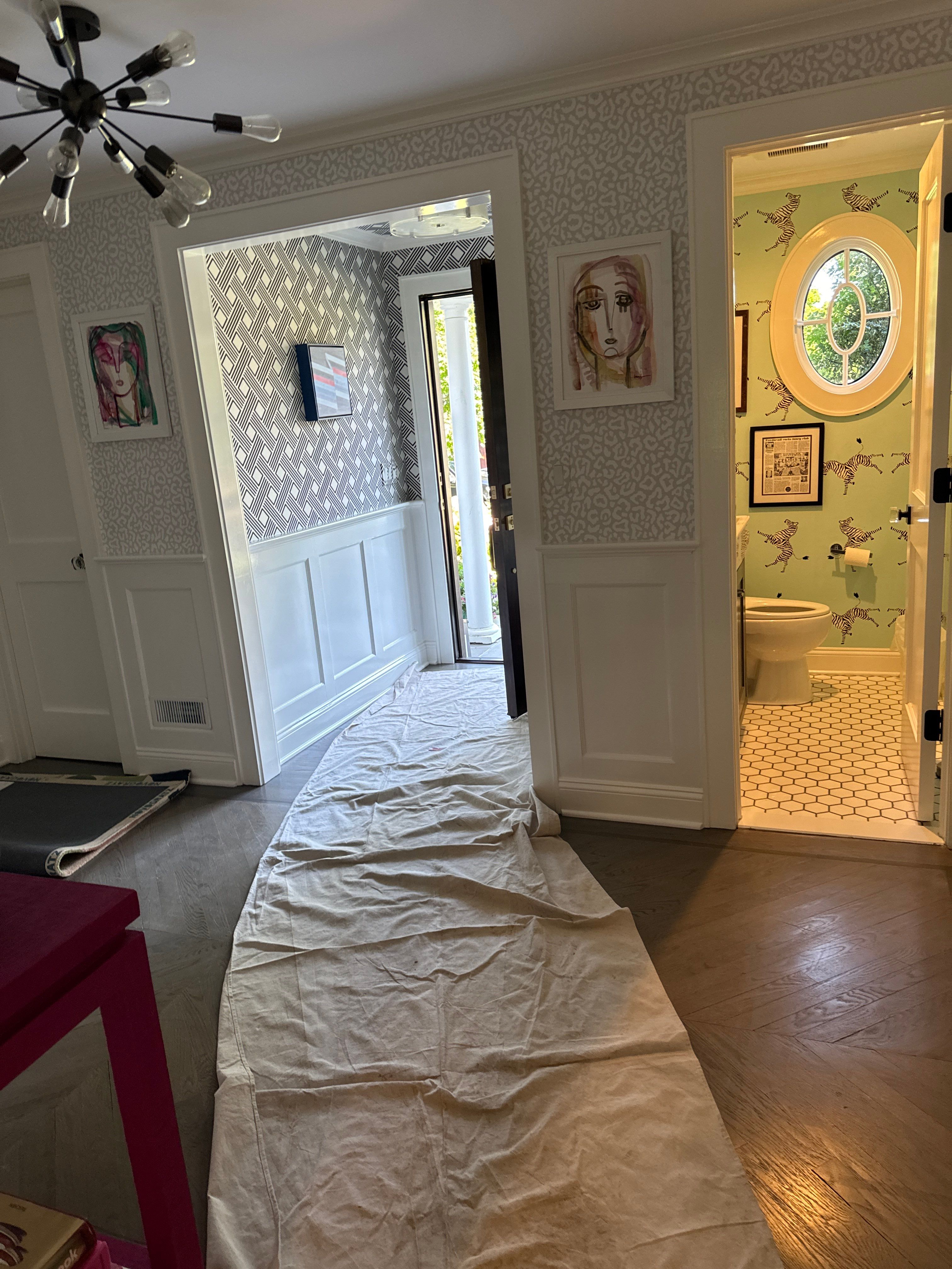 Interior French Drain Madison NJ by Pure Service Pro, LLC 