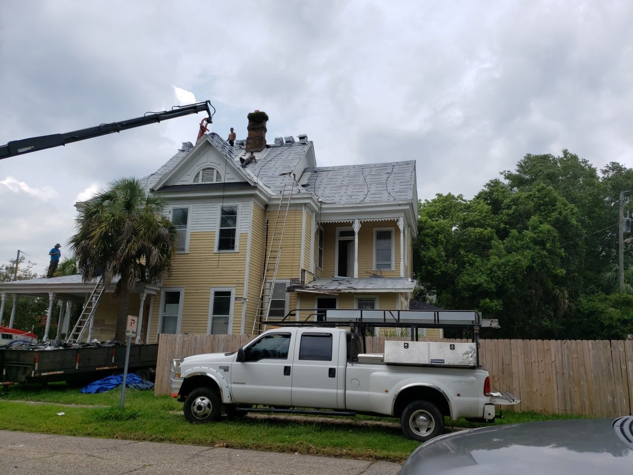 Residential Roofing Installation using Roof Replacement by American Roofing & Construction LLC