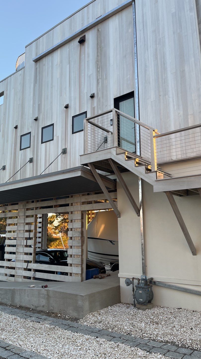 Falmouth MA Custom Lead Coated Copper Gutter Installation by Gutter Pro Enterprises