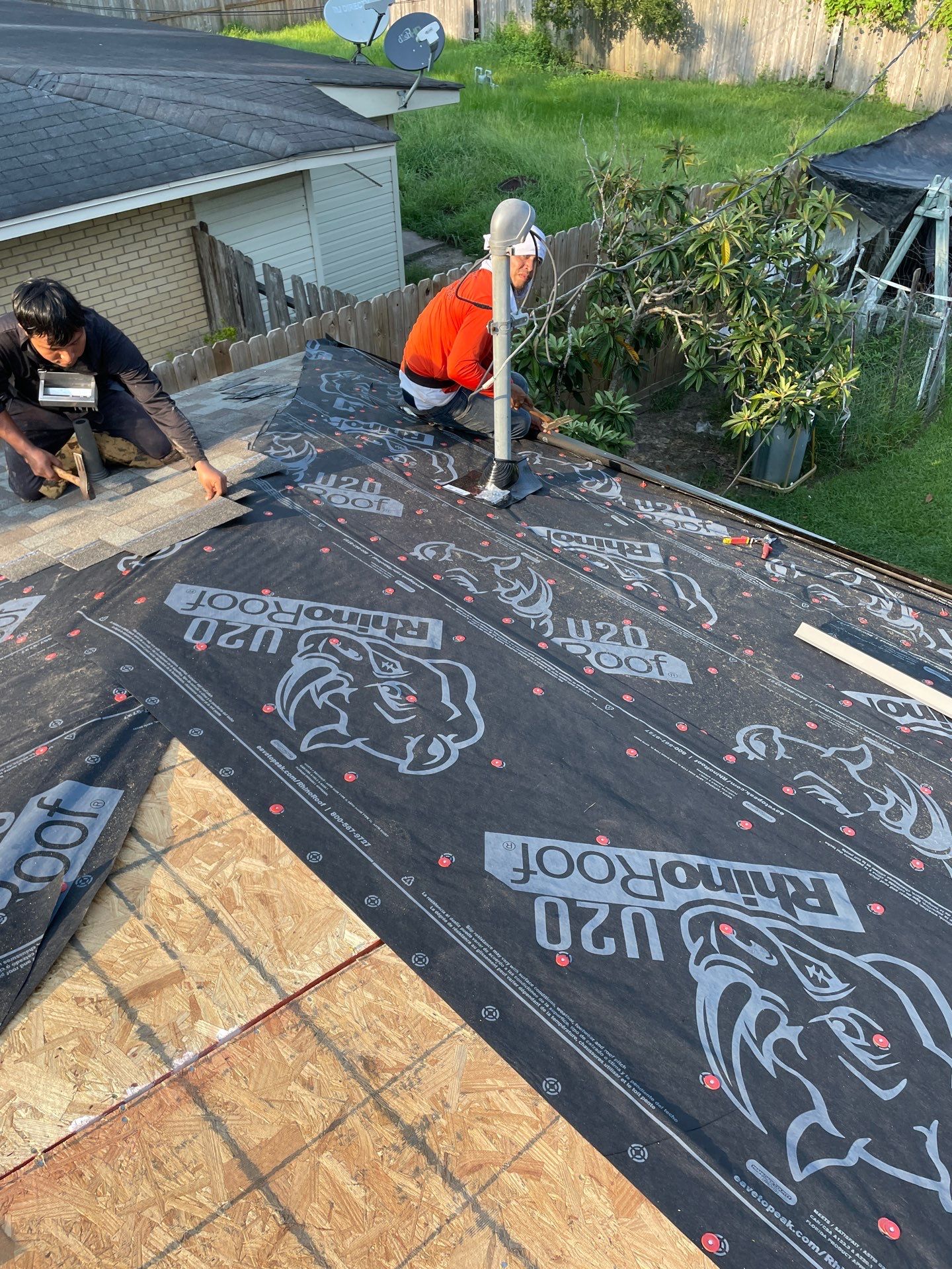 Residential Roofing Repair using Owen's Corning Duration (Lifetime) Shingles by Roof Repair Company