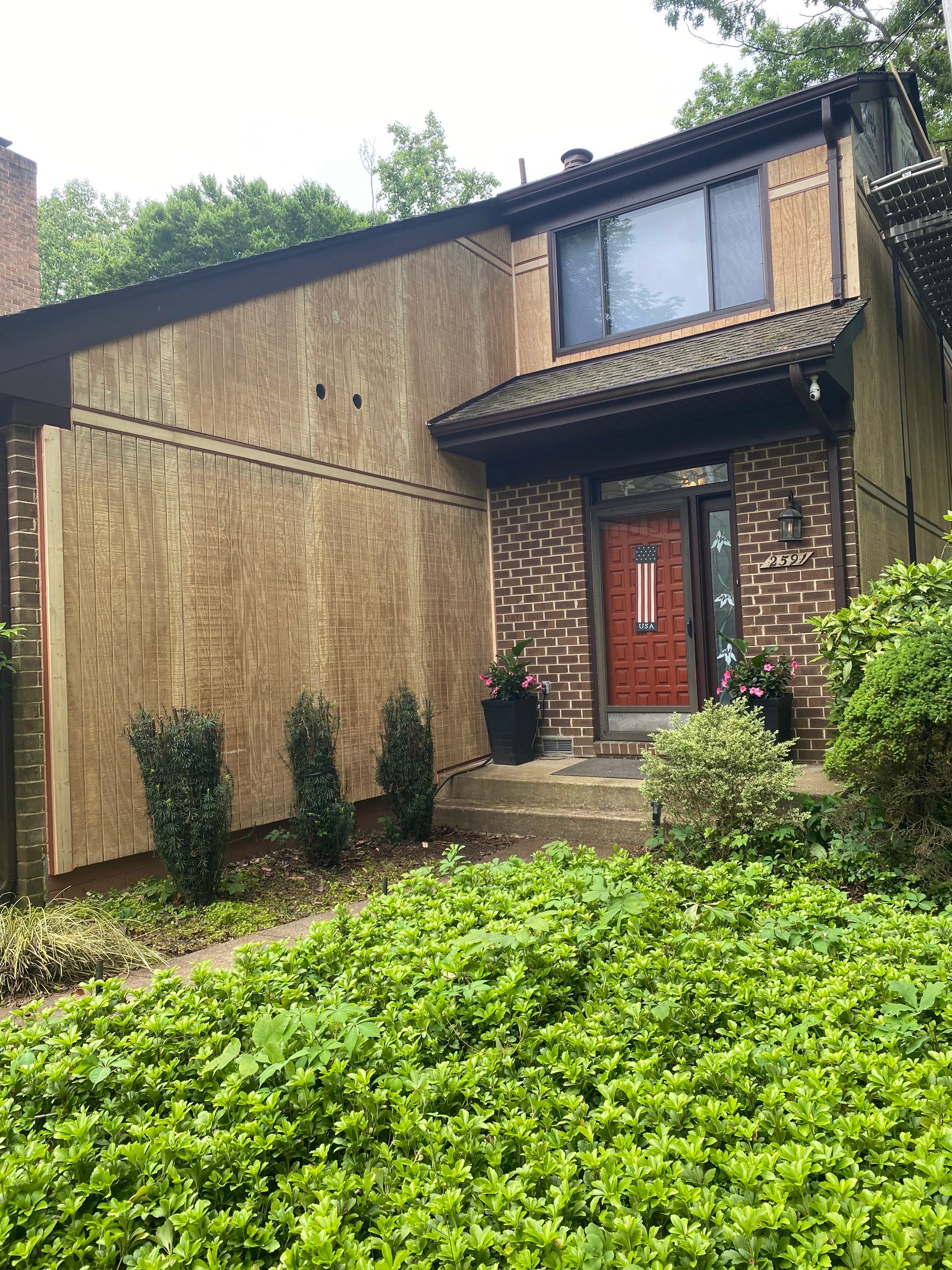 Woodbridge: T1-11 Pywood Panel Siding Installation by RM Banning, Inc.