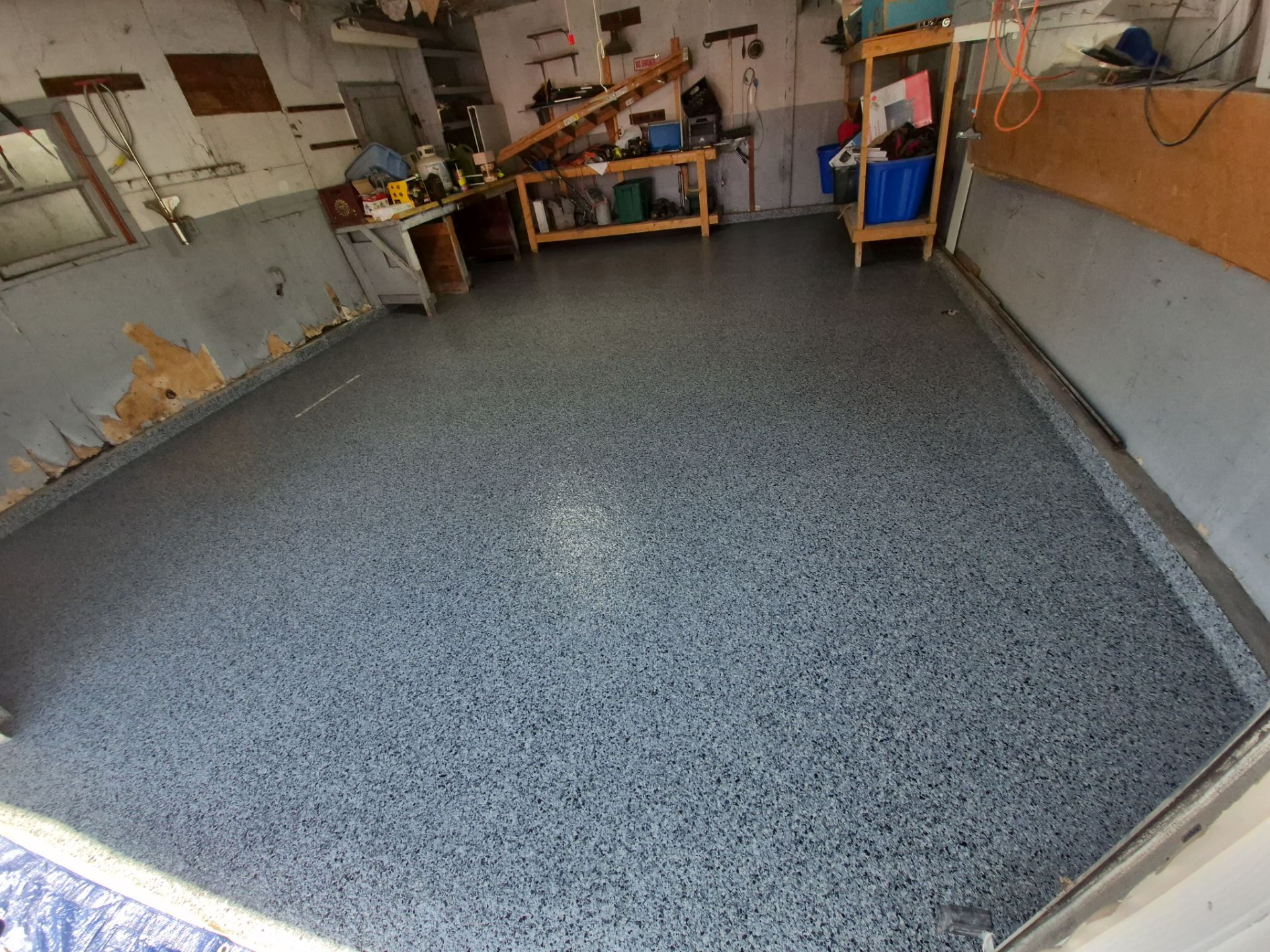 Bay City Garage by Wise Coatings of Central Michigan
