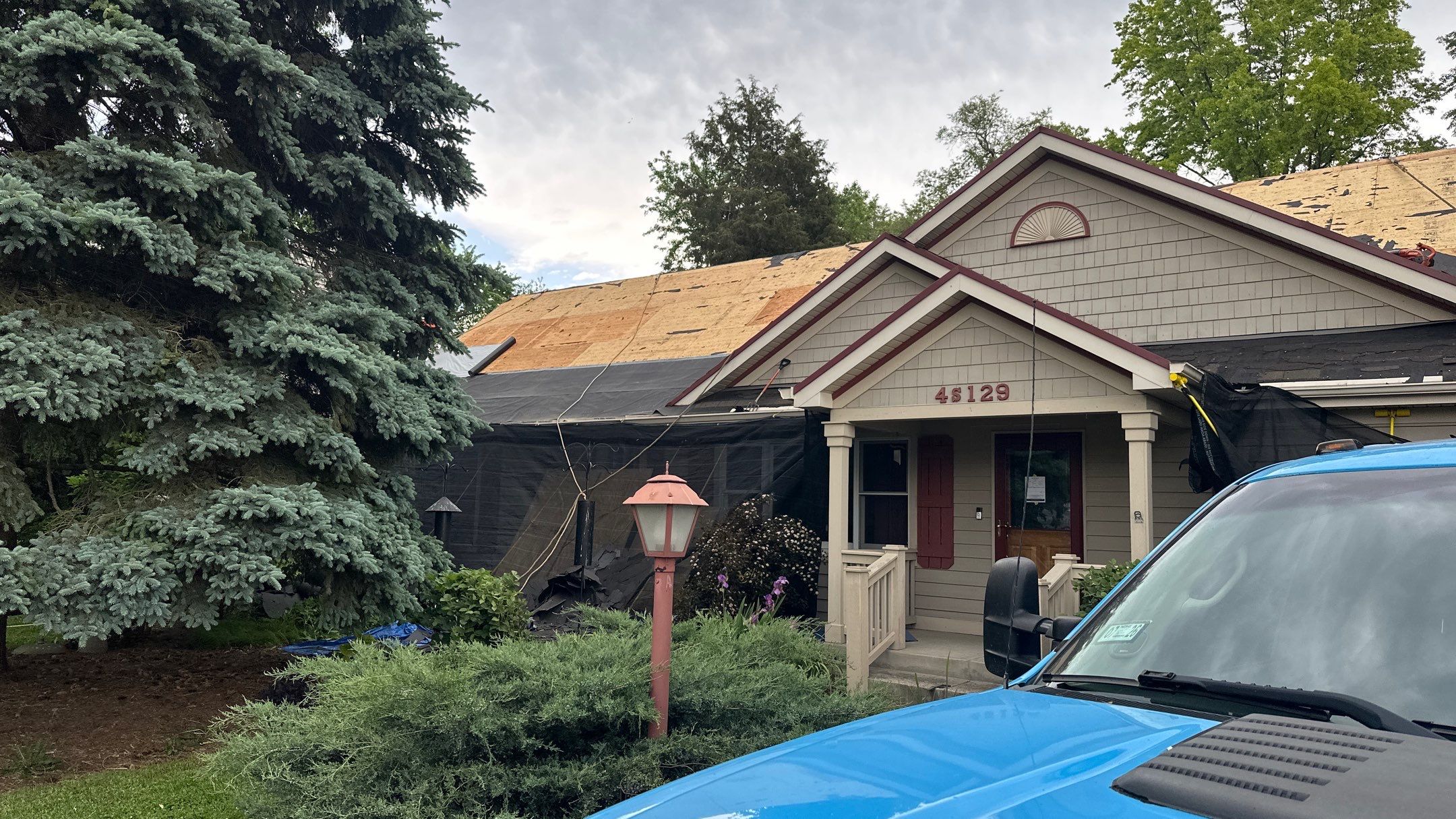 Roof replacement- Malarkey Vista color Hether by Pro Home Services Inc