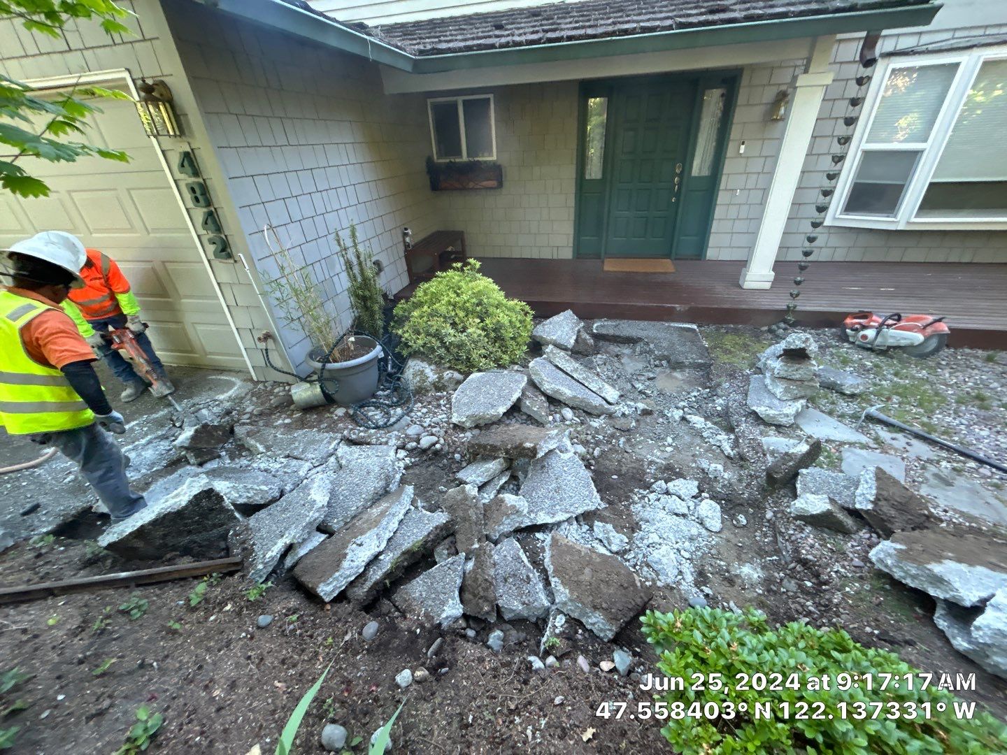 Kate | Concrete Driveway & Walkway by Jireh Asphalt & Concrete Inc 