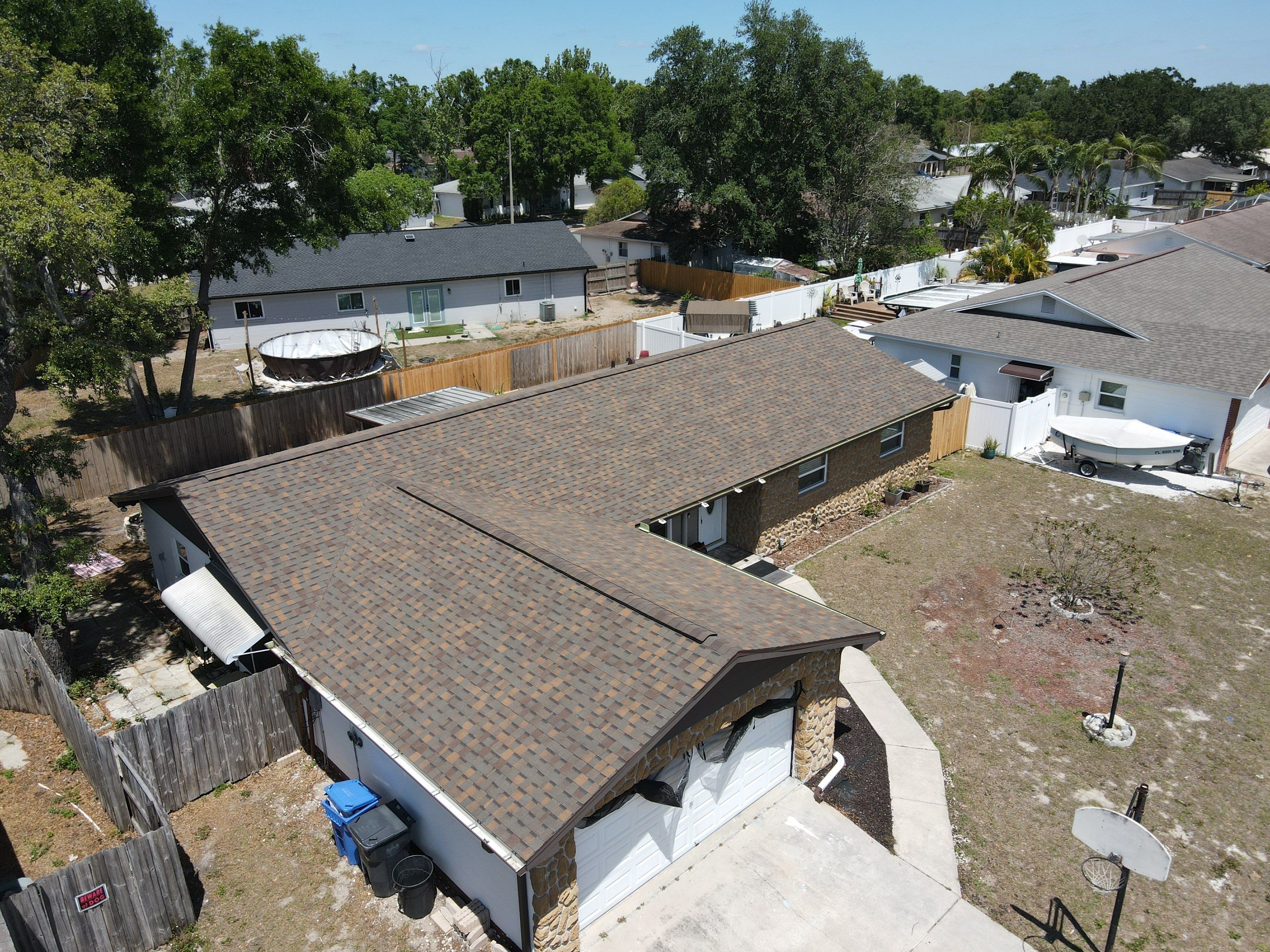 Roof Replacement in Valrico, FL. by Steadfast Roofing