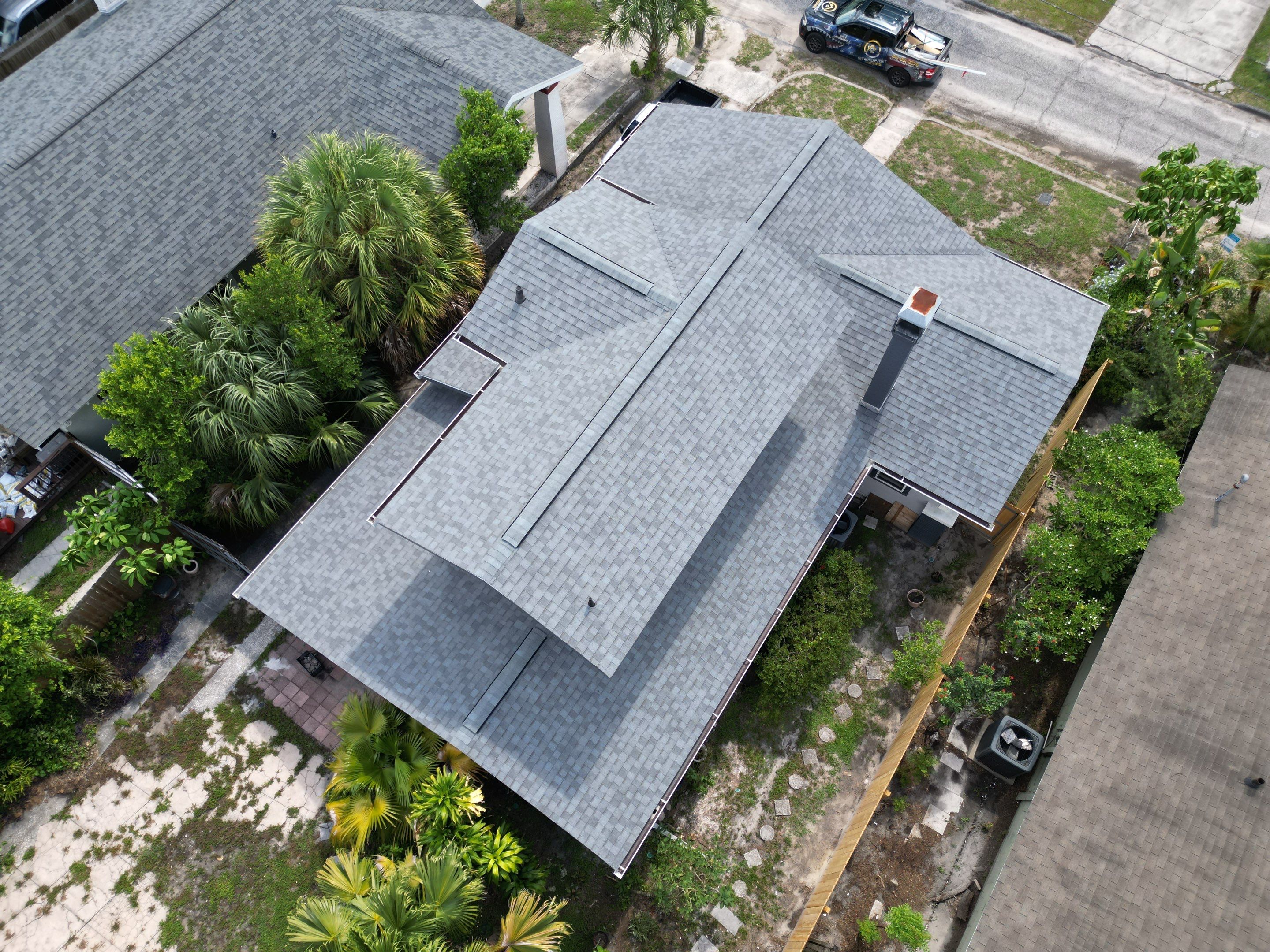 Roof Replacement in Tampa, FL. by Steadfast Roofing 
