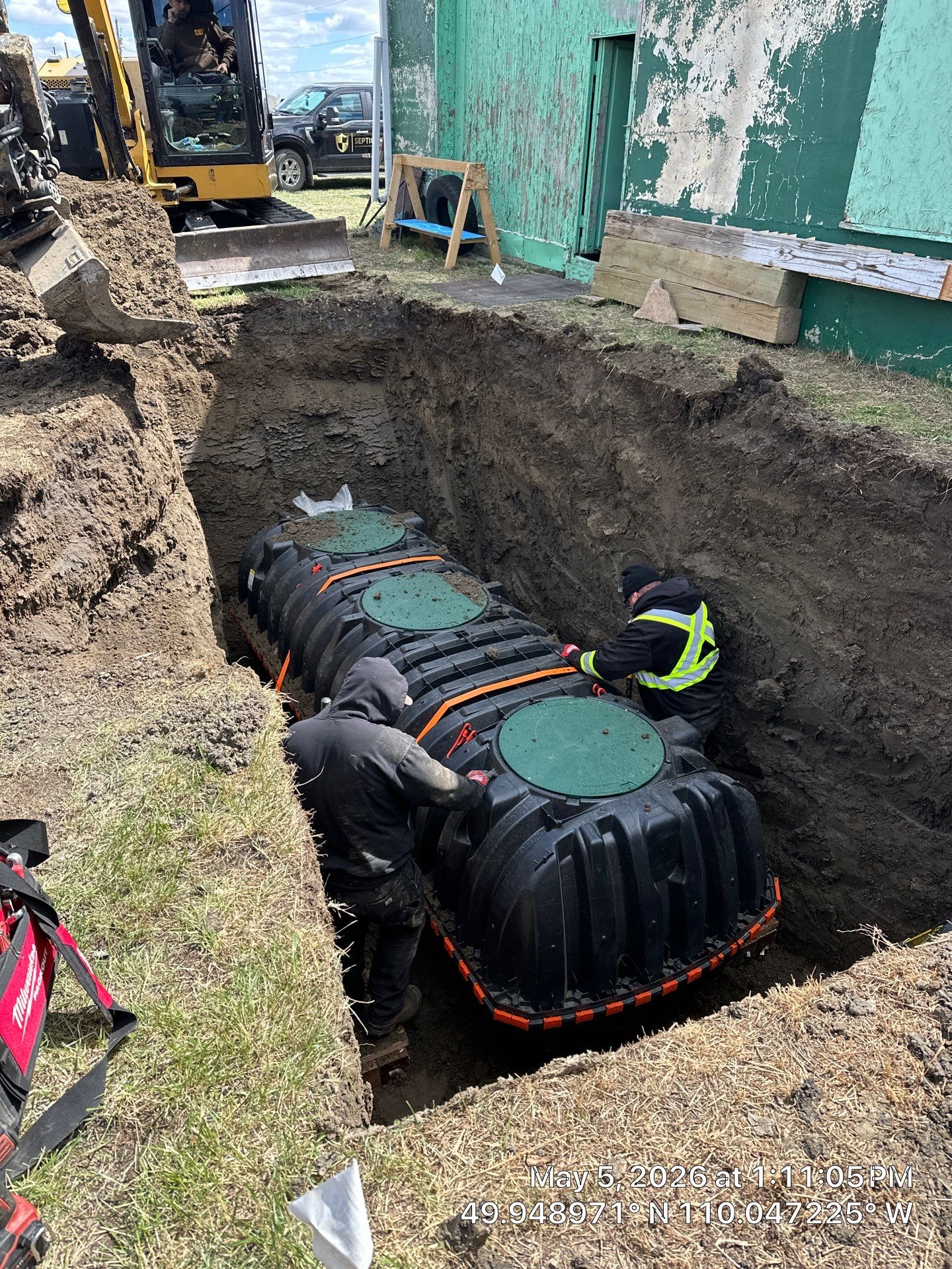 Septic System Installation and Tank Replacement in Walsh, Alberta by Septic Medic Inc.
