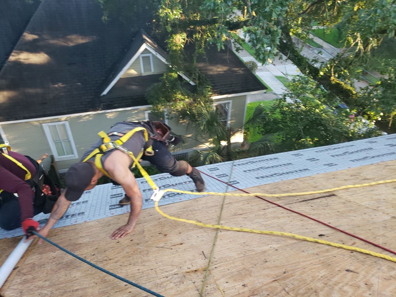 Residential Roofing Installation by American Roofing & Construction LLC