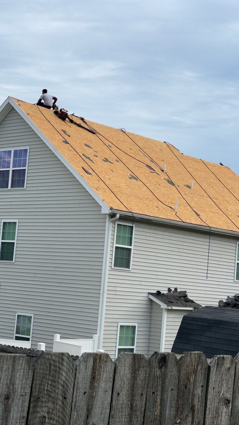 Residential Roofing Installation using Owens Corning by Karcher Roofing & Construction