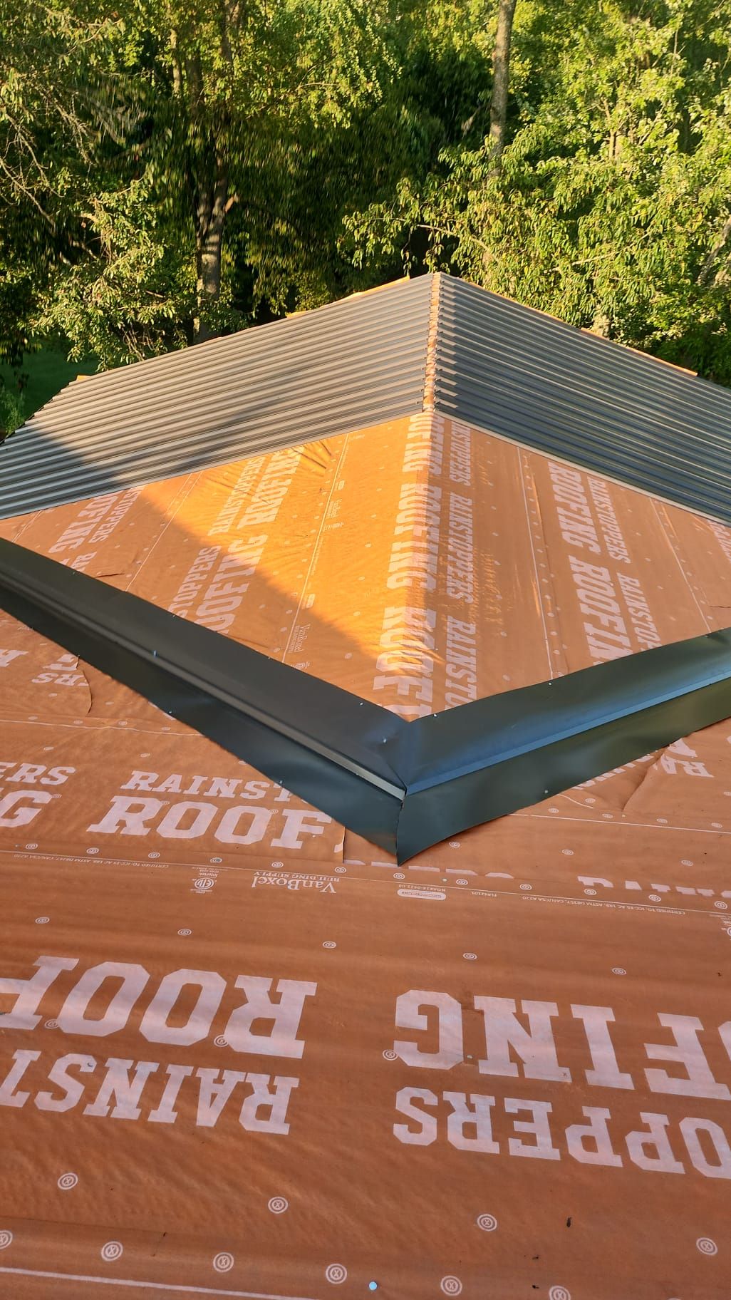 Residential Roofing Installation using Metal by Rainstoppers Roofing